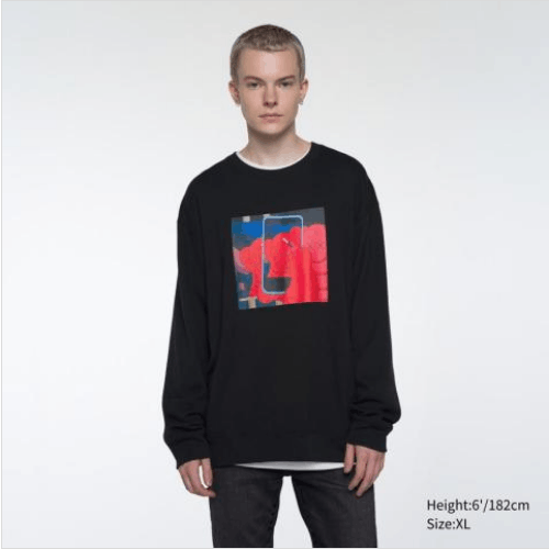Andy Warhol × Kaws × Uniqlo Uniqlo X KAWS X Andy Warhol LONG SLEEVE SWEATSHIRT Size US L / EU 52-54 / 3 - 7 Thumbnail
