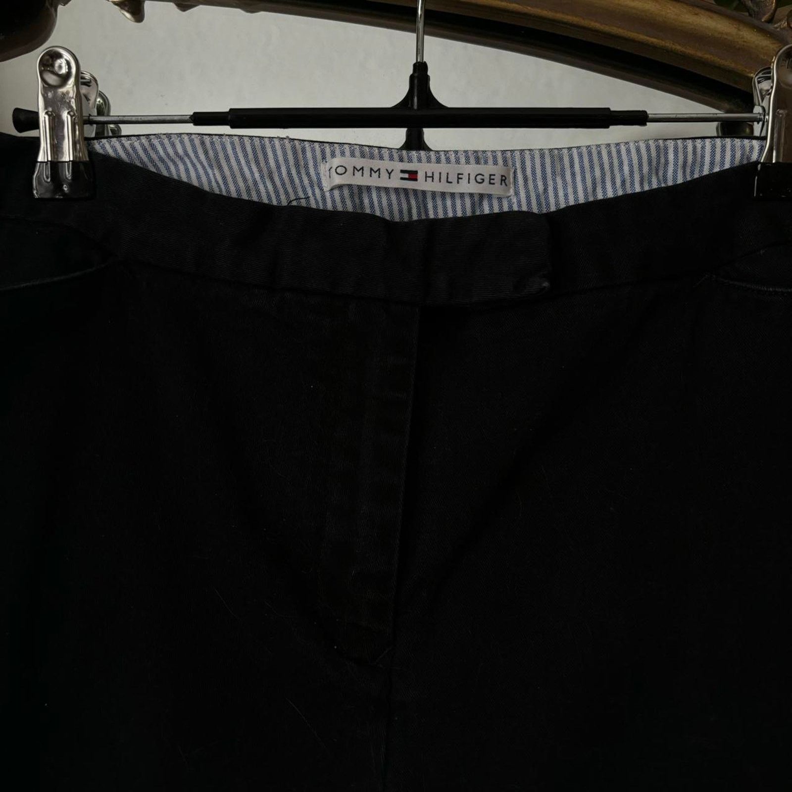 Tommy Hilfiger Vintage Tommy Hilfiger Capri Pants 10 Stretch Cotton Trouser Size 32" / US 10 / IT 46 - 2 Thumbnail