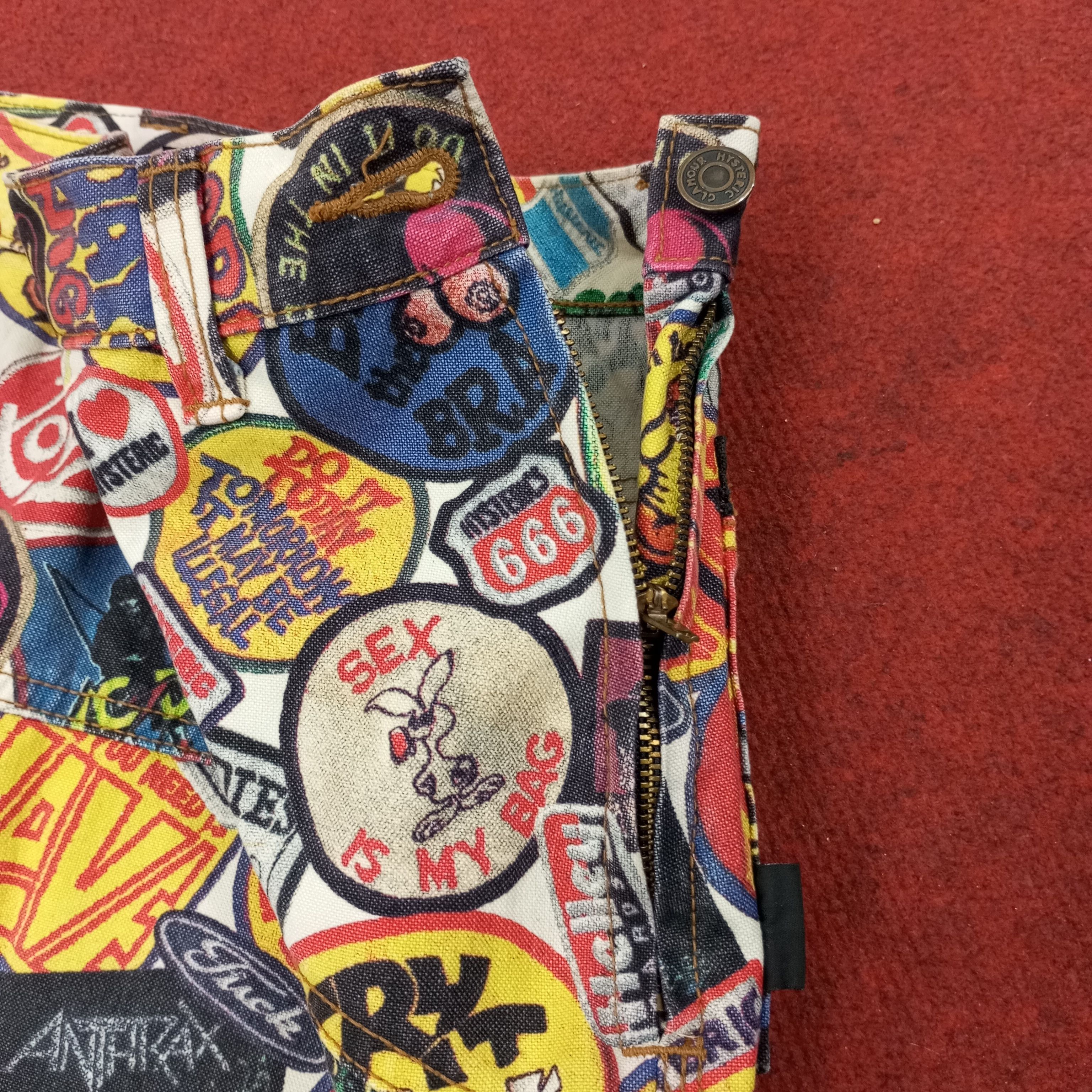 Hysteric Glamour Hysteric Glamour Fullprint Design Fashion Skirt c235n15 Size 26" / US 2 / IT 38 - 8 Thumbnail