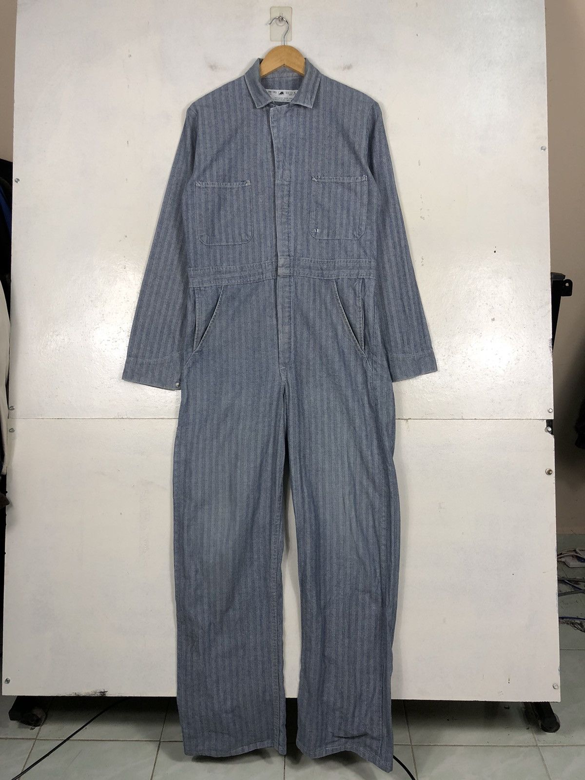 Vintage Coverall Overall OOD Fellow RedKap Size US 32 / EU 48 - 1 Thumbnail