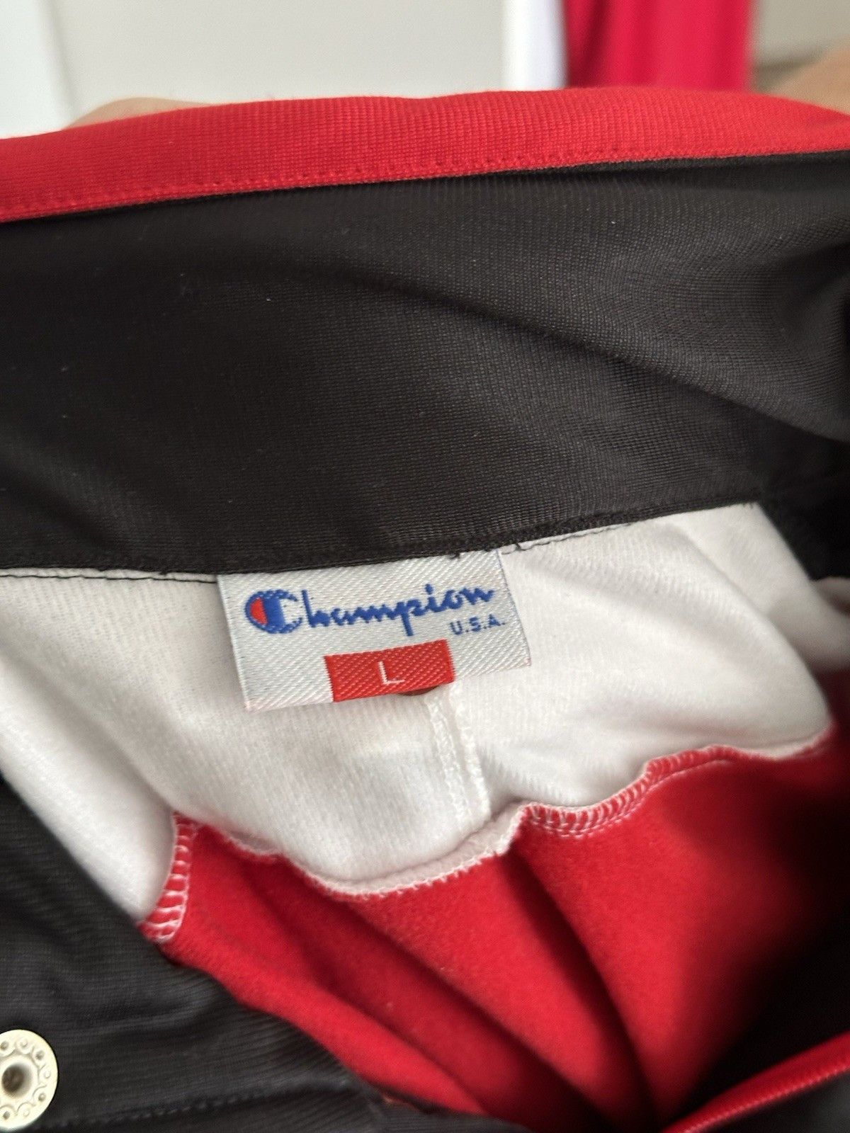 Vintage Champion Chicago Bulls shooting warm up shirt hoodie