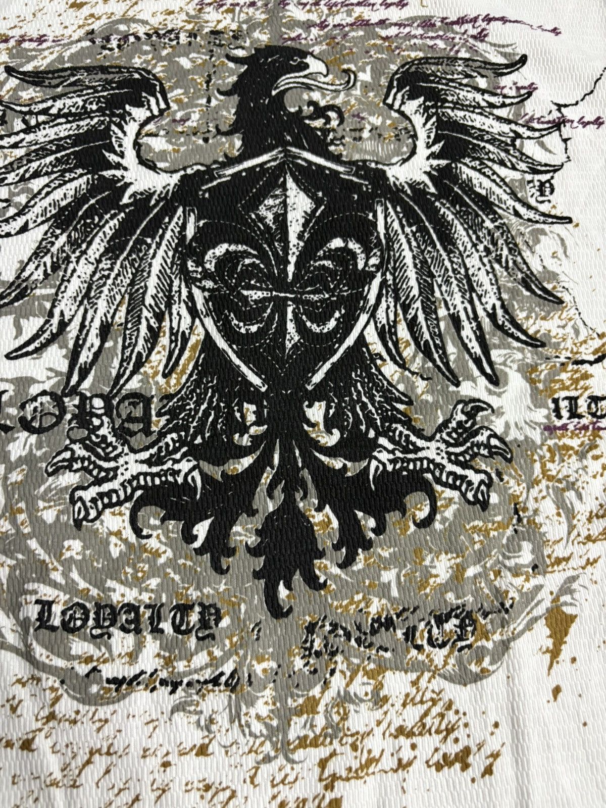 Affliction Vintage Y2K Gothic Thermal Shirt Affliction MMA Punk Goth Te Size US M / EU 48-50 / 2 - 3 Thumbnail