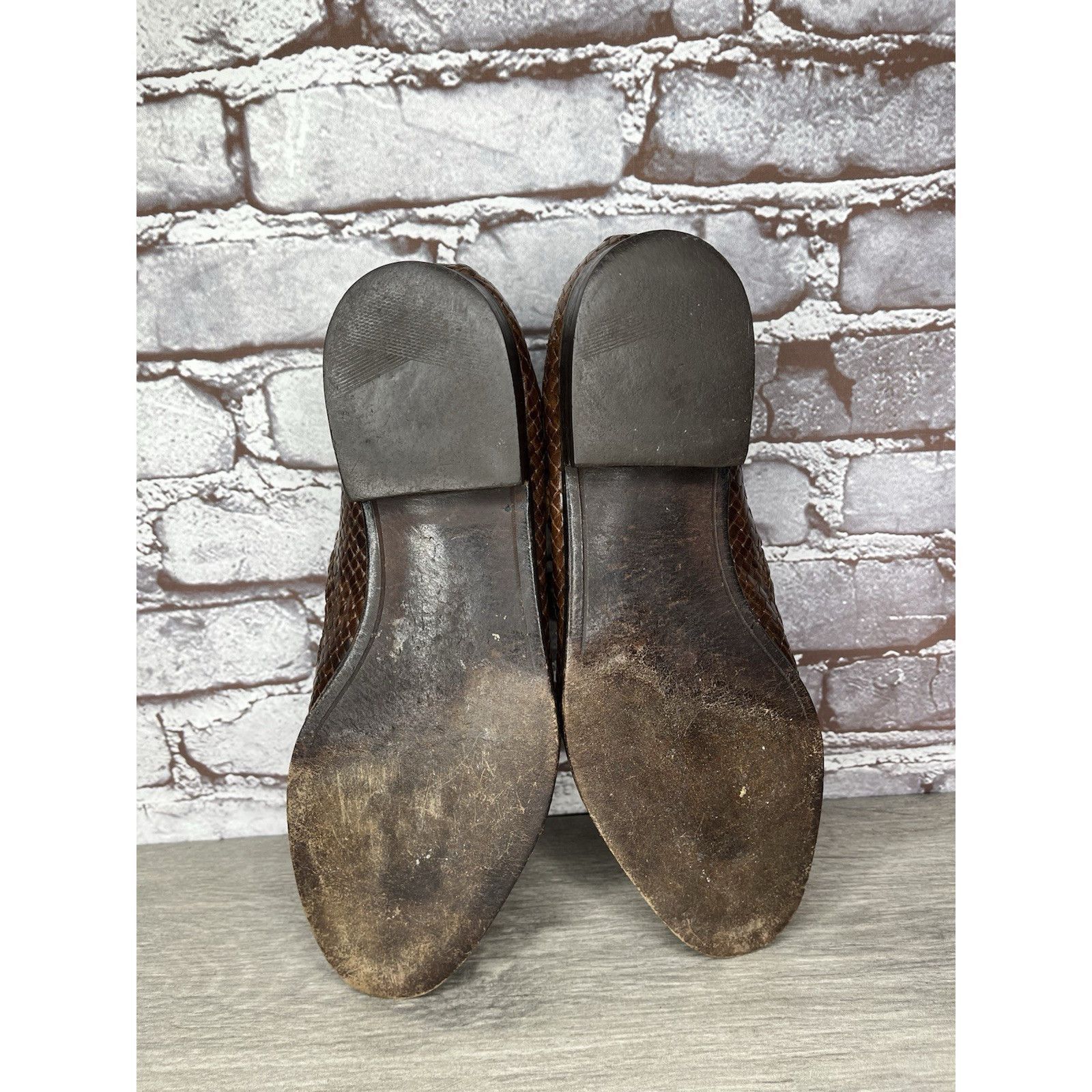 Bally VTG Bally Seville Leather Woven Monk Strap Loafers Shoes Bro Size US 8.5 / EU 41-42 - 16 Thumbnail