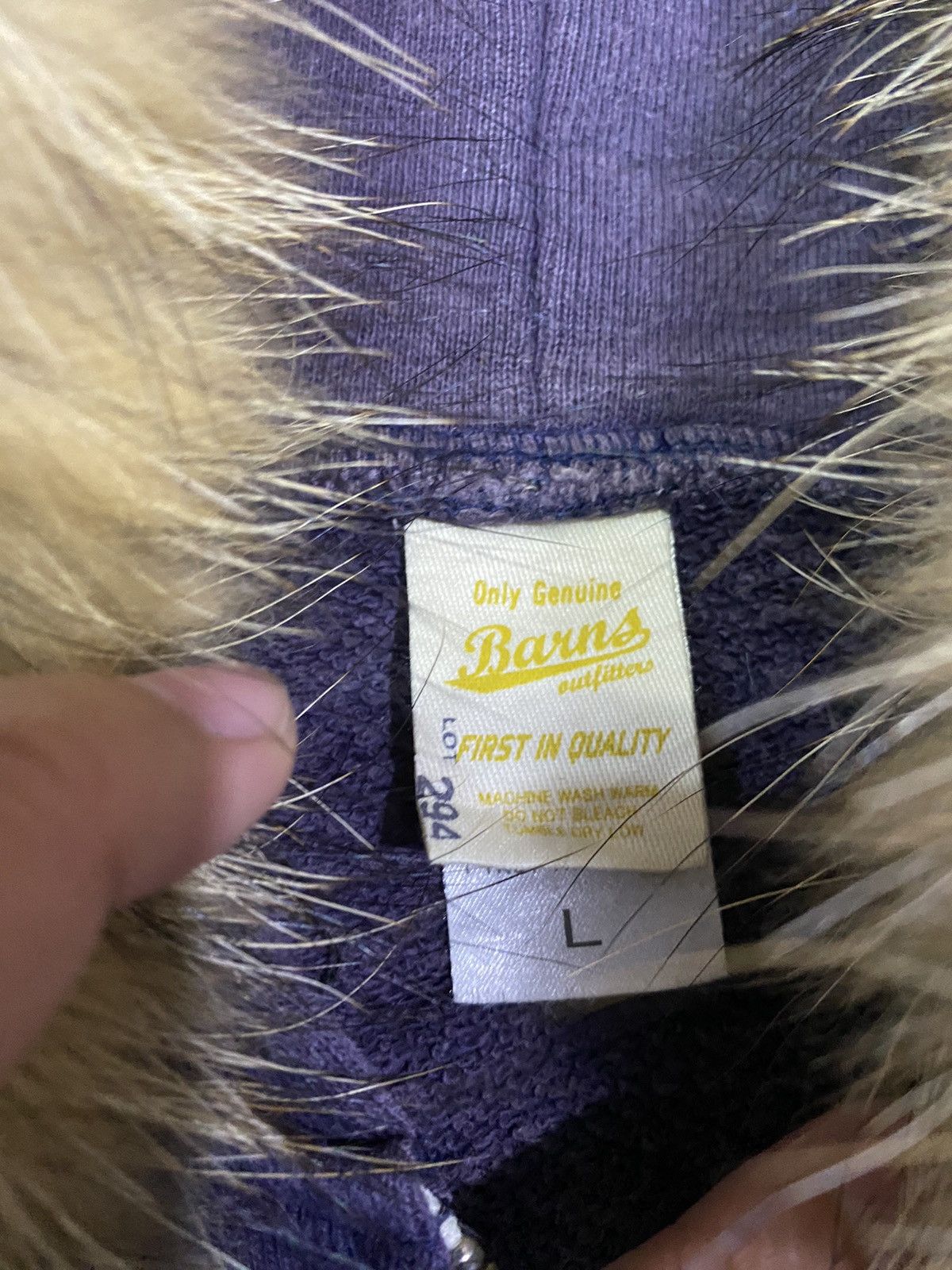 If Six Was Nine 💸BINDINGOFFER💸Barns sunfaded furhoodie ifsixwasnine style Size US L / EU 52-54 / 3 - 5 Thumbnail