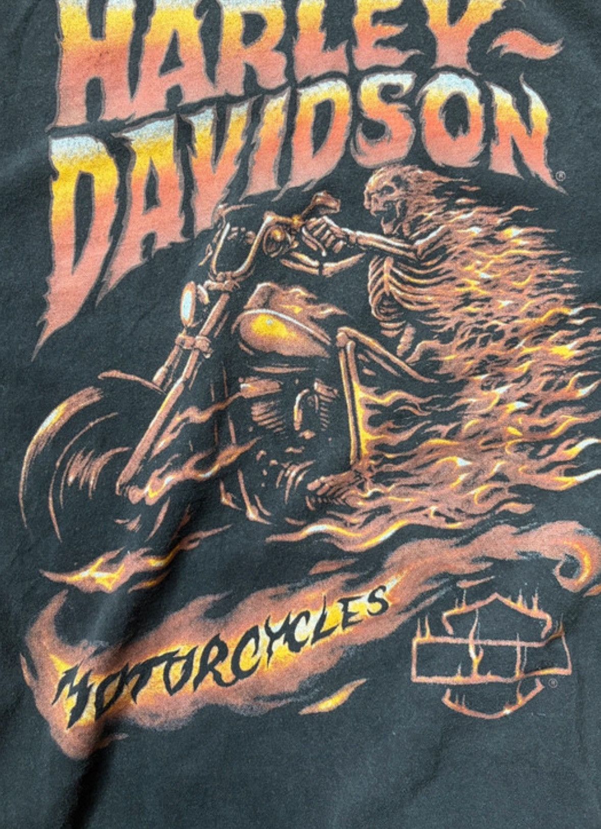 Harley Davidson Harley Davidson Motorcycle T-Shirt Apalachian PA Size US XL / EU 56 / 4 - 3 Thumbnail