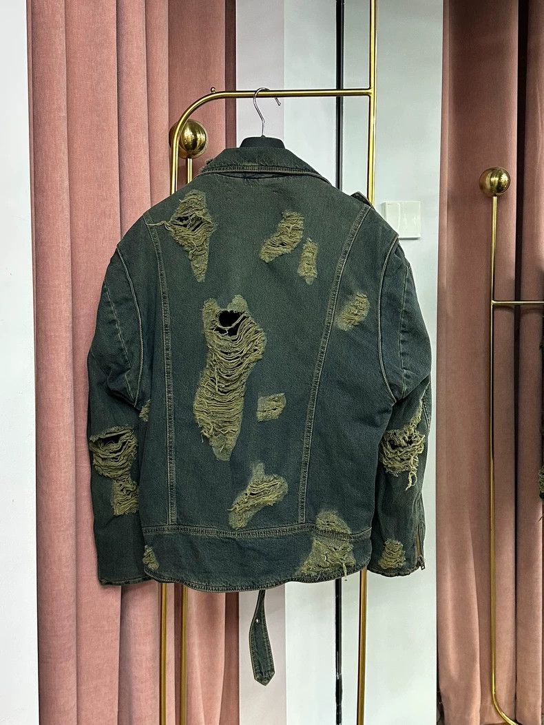 Acne Studios Acne studios Ripped denim jacket 2502-Nextarrow Size US XS / EU 42 / 0 - 3 Thumbnail