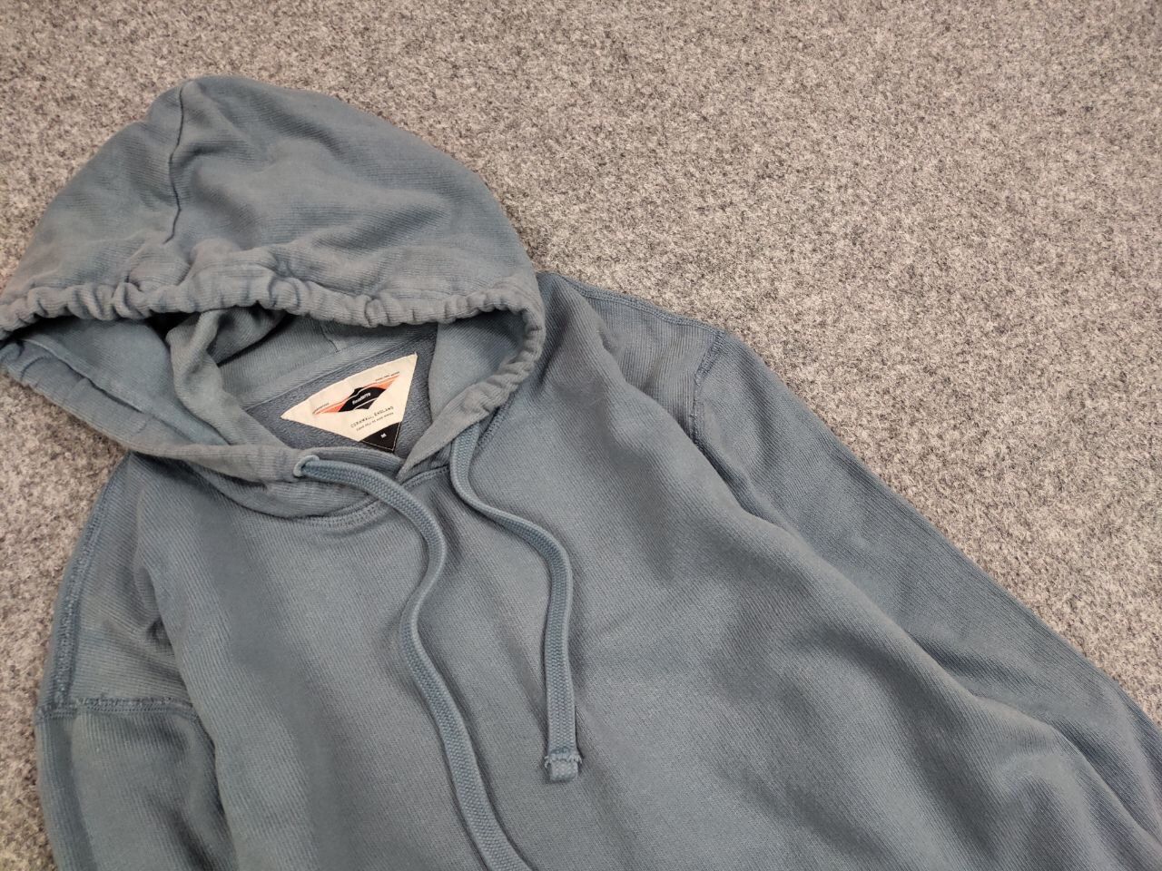 Finisterre Finisterre Design Blank Light blue Cotton Hoodie Size US M / EU 48-50 / 2 - 11 Thumbnail