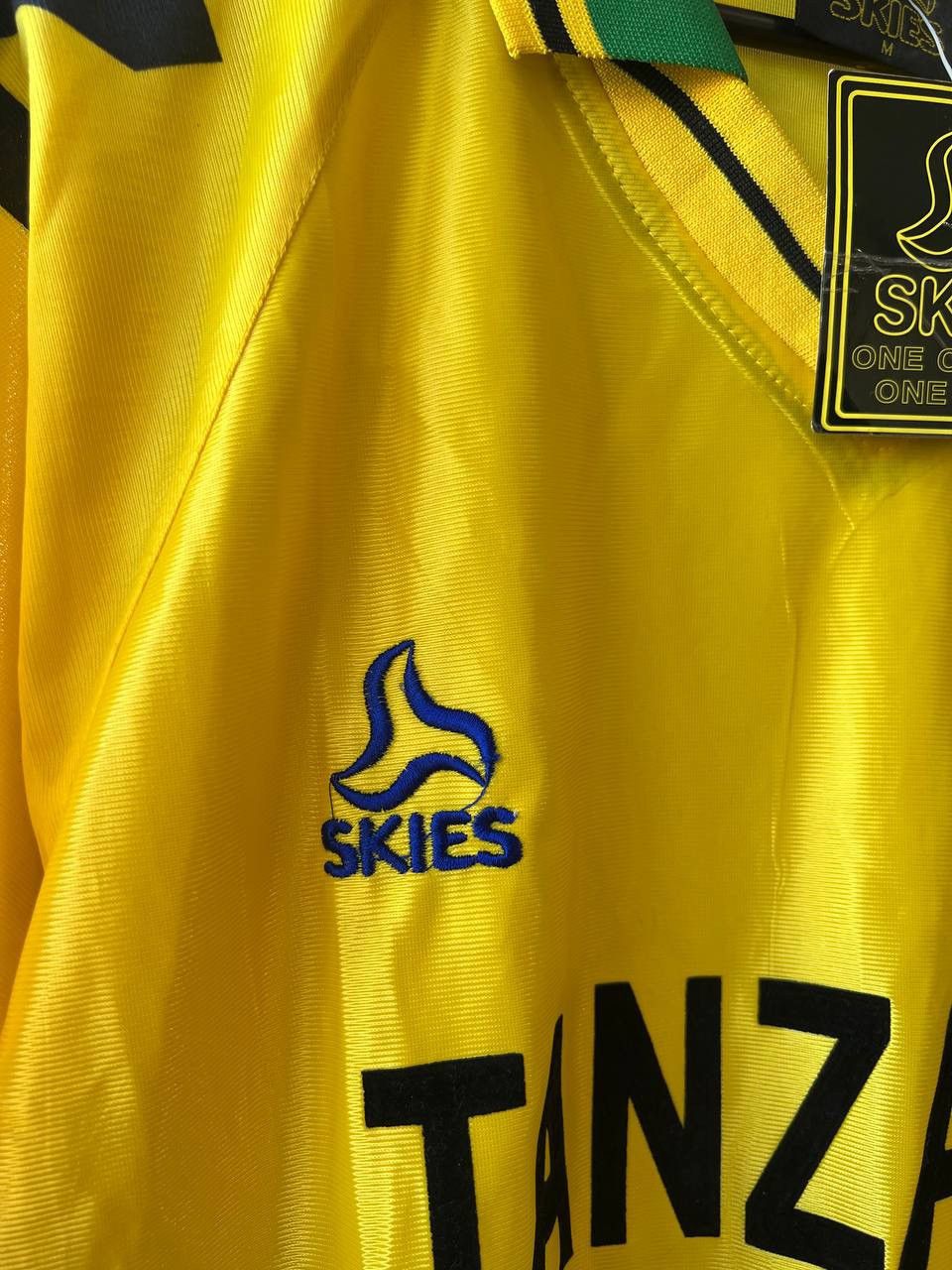 Vintage NEW! 2003/06 TANZANIA TEAM AWAY SOCCER FOOTBALL JERSEY SKIES Size US M / EU 48-50 / 2 - 5 Thumbnail
