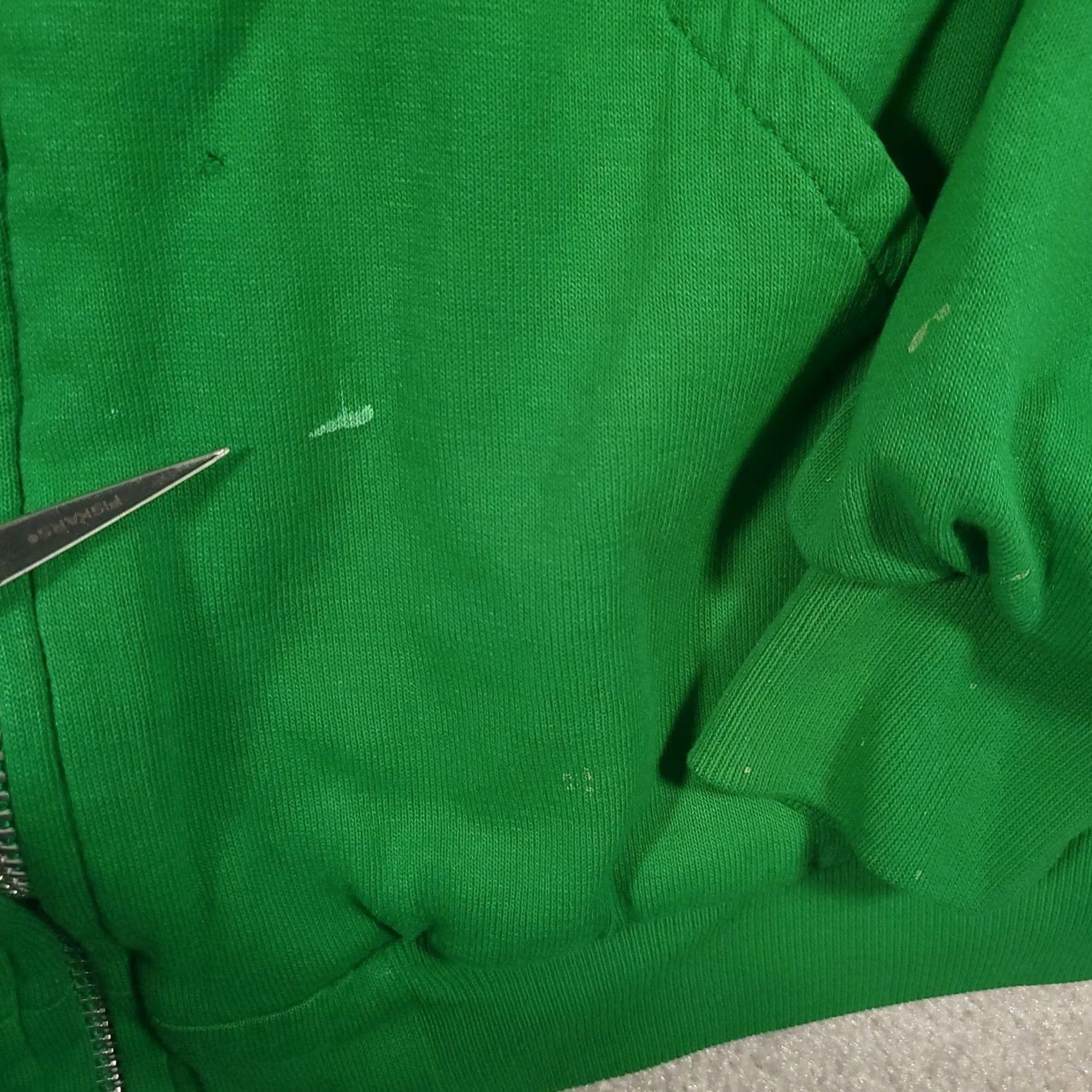 Vintage VINTAGE Pioneer Hi Bred Hoodie Mens L Green Full Zip Waffle Lined USA Logo Size US L / EU 52-54 / 3 - 7 Thumbnail