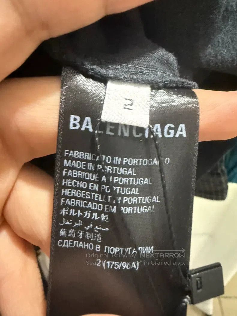 Balenciaga Balenciaga Coke Embroidered Patchwork Long Sleeve Size 2 Size US M / EU 48-50 / 2 - 5 Thumbnail