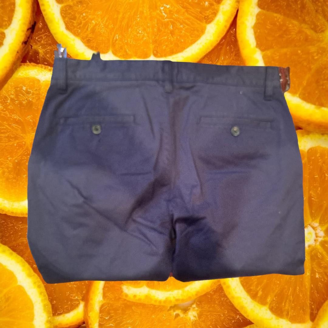 Other New Under 5'10 Premium Cotton Stretch Chino Navy Size 32/25 Size US 32 / EU 48 - 4 Thumbnail