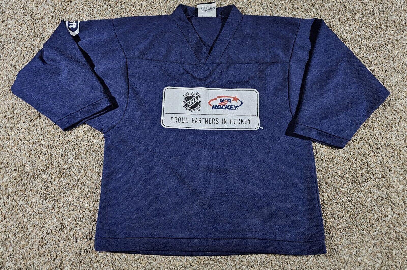 Designer K-1 USA HOCKEY JERSEY KRAFT PROUD PARTNERS OF NHL YOUTH MED Size ONE SIZE - 1 Thumbnail