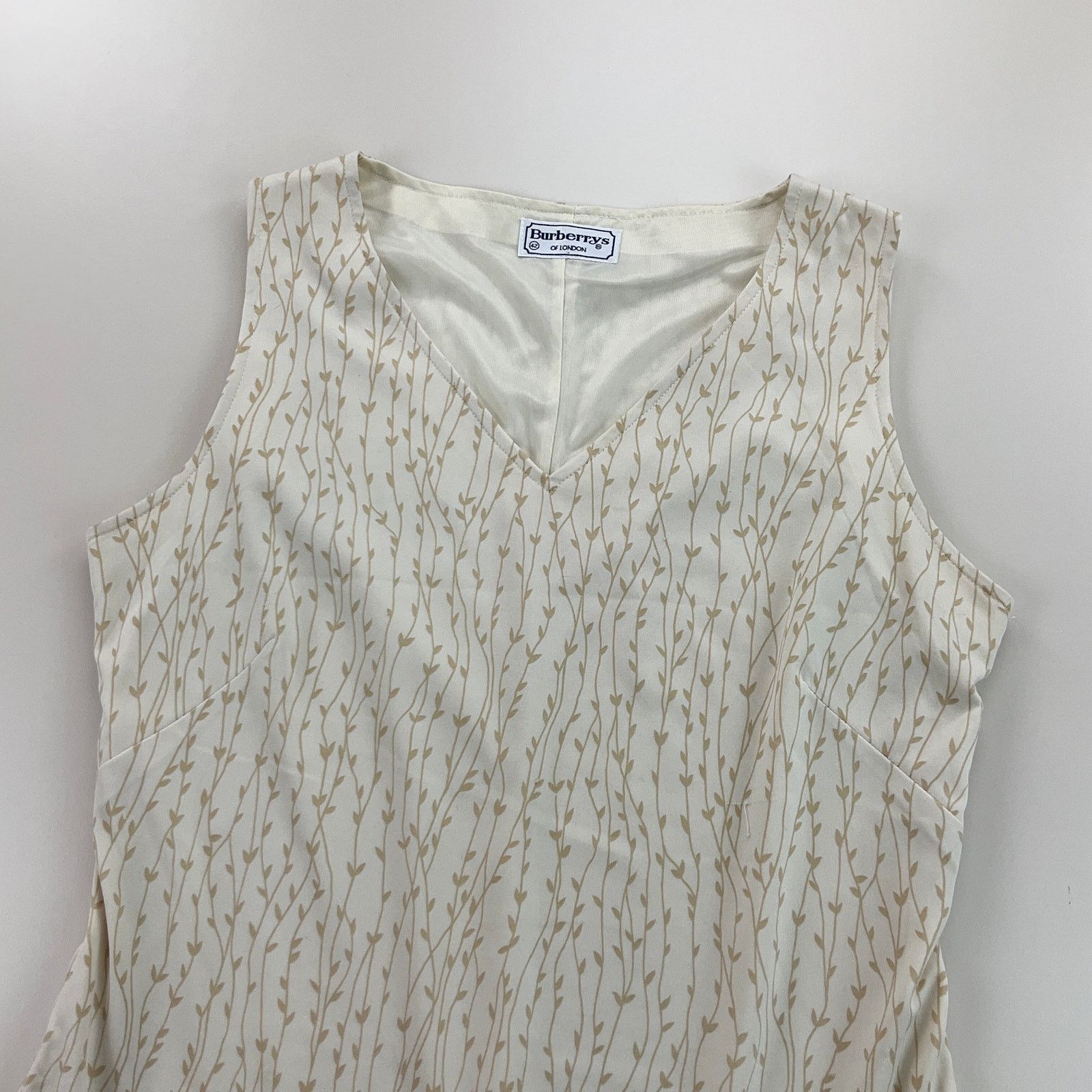 Burberry Vintage Burberry 90s Dress - Women Large Designer item Size L / US 10 / IT 46 - 2 Thumbnail