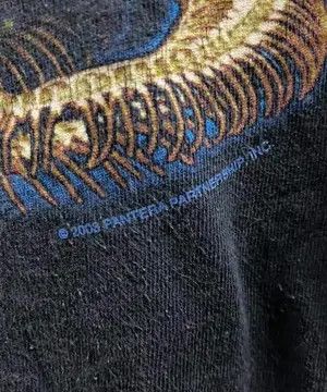 Vintage Vintage 2003 Pantera "Great Southern Trendkill" Snake Skull Size US L / EU 52-54 / 3 - 4 Thumbnail