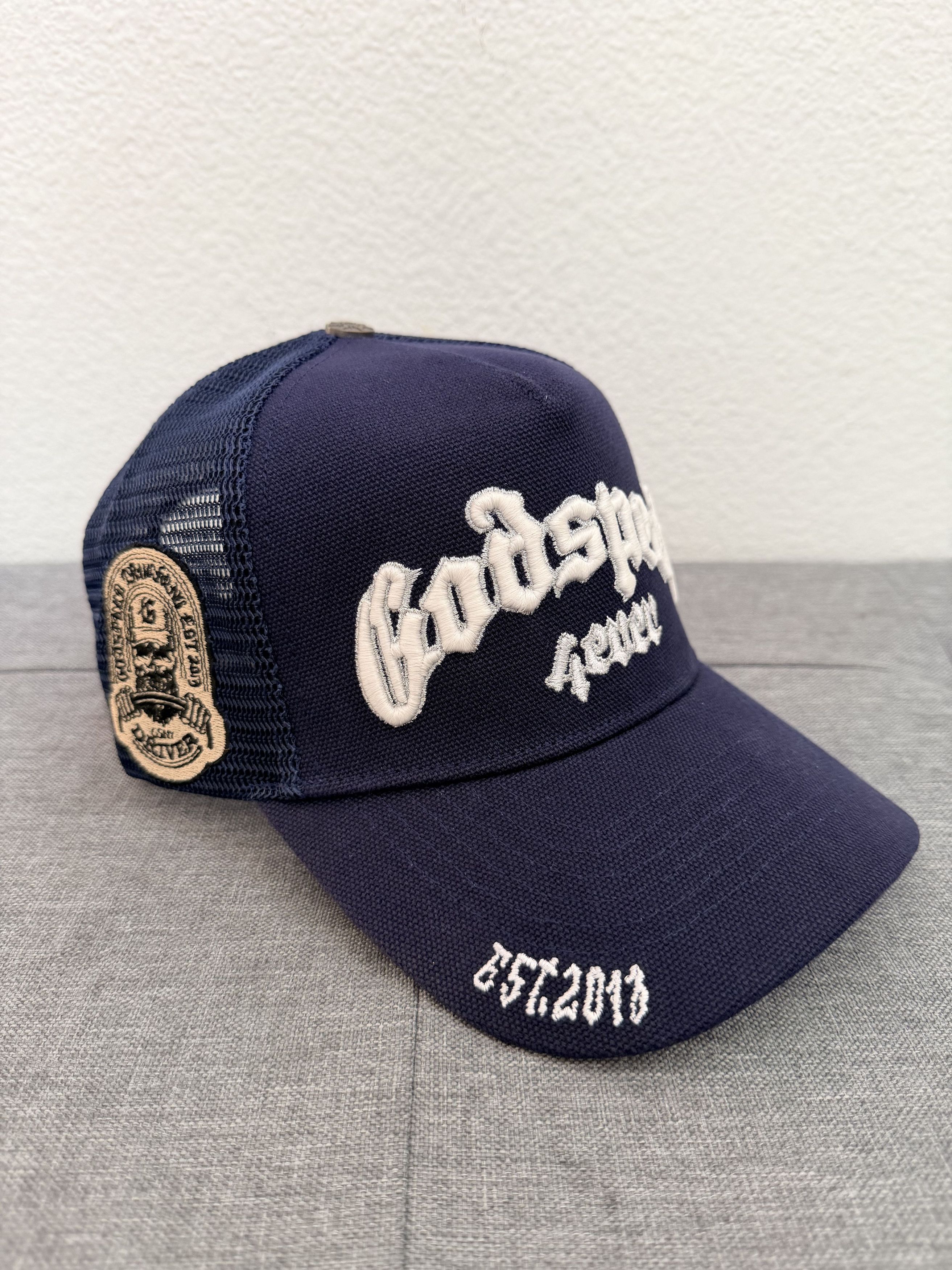 Other Hat Godspeed Snapback Mesh Blue Hat Size ONE SIZE - 5 Thumbnail