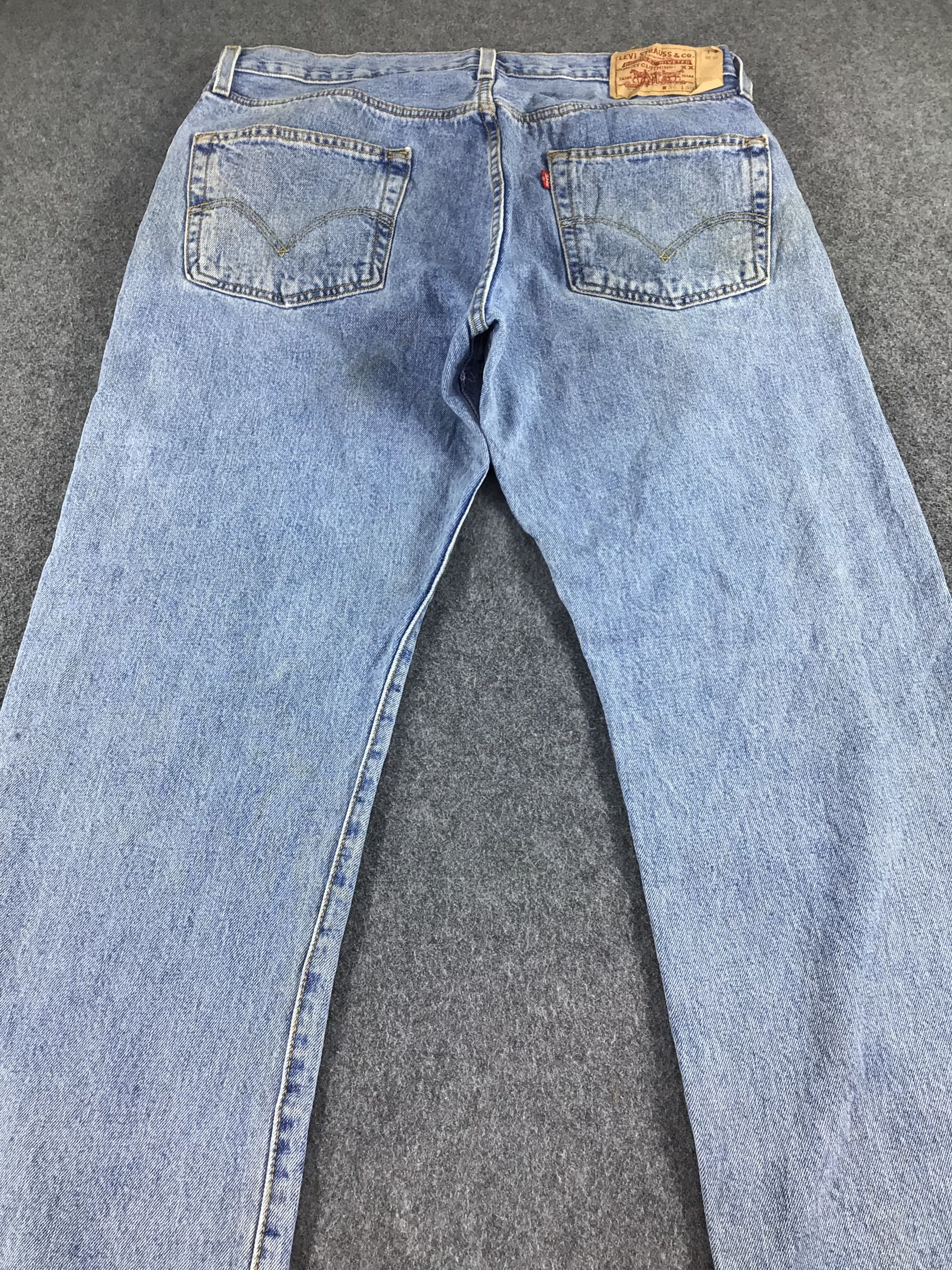 Levi's Vintage 90s Levis 501 Jeans-J355 Size US 35 - 4 Thumbnail