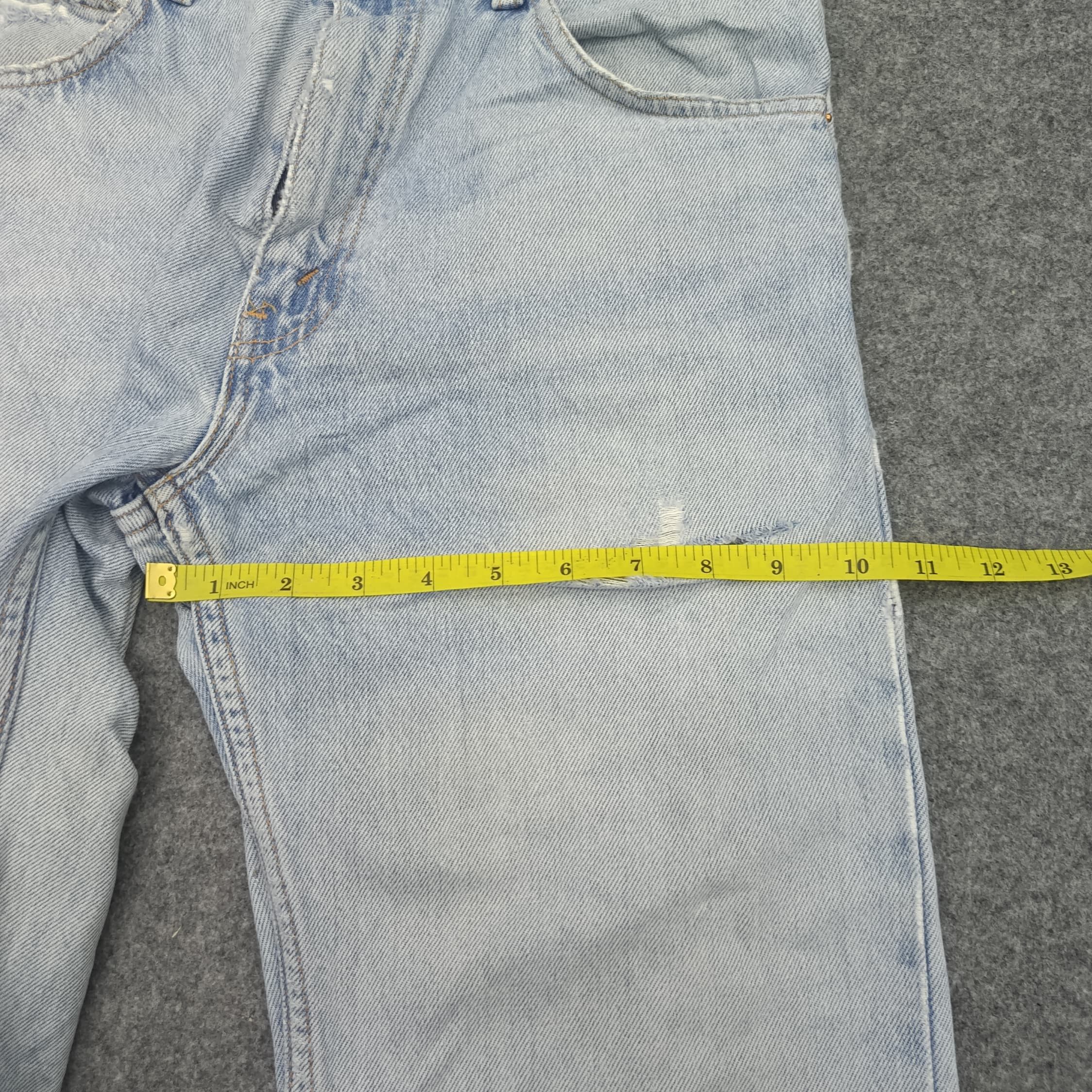 Levi's Vintage Levis Distressed Denim Kurt Cobain Style Size US 30 / EU 46 - 6 Thumbnail