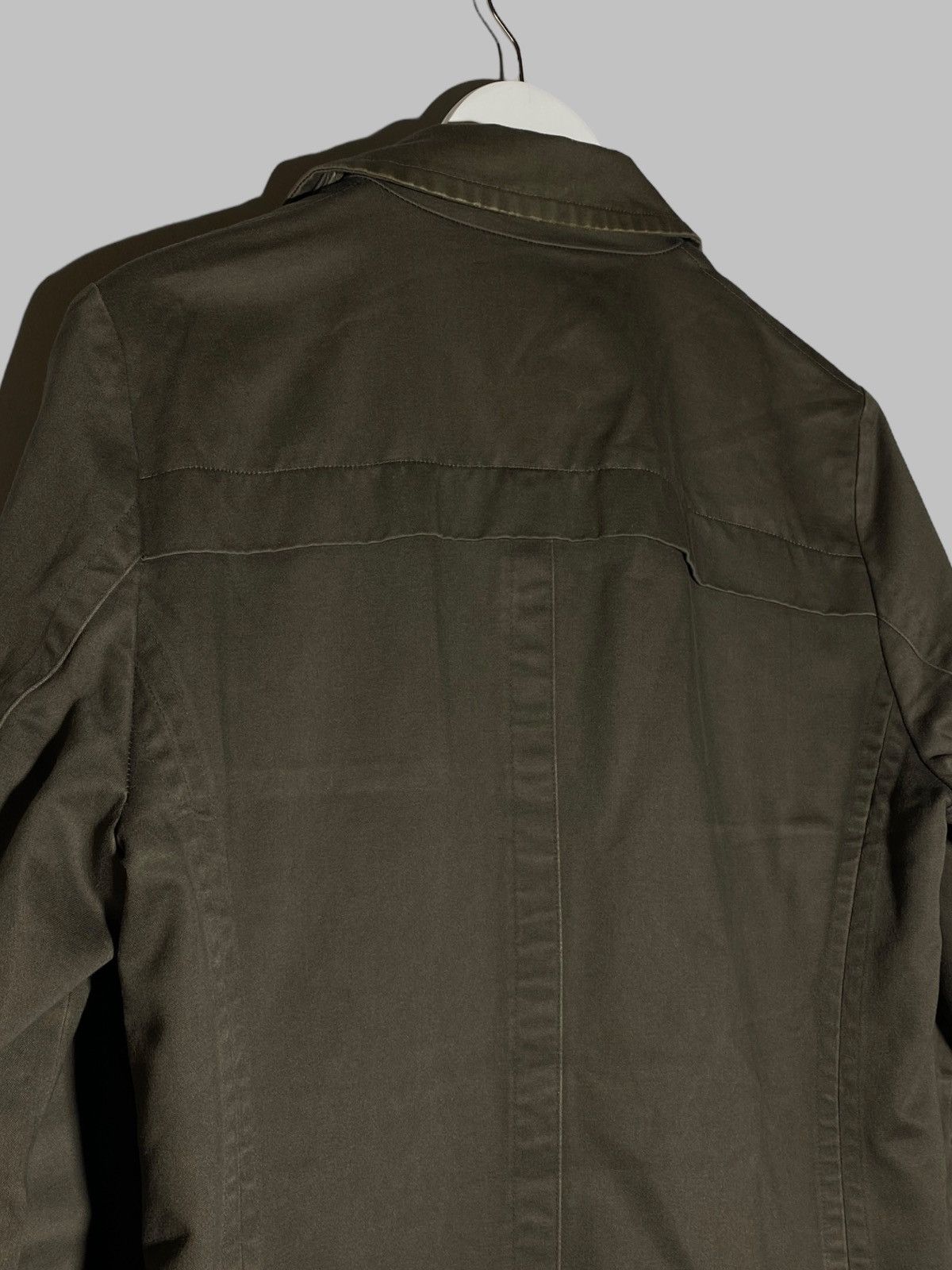 Allsaints All Saints Vagabond Double Breasted Pea Coat Khaki Jacket Size US S / EU 44-46 / 1 - 21 Thumbnail