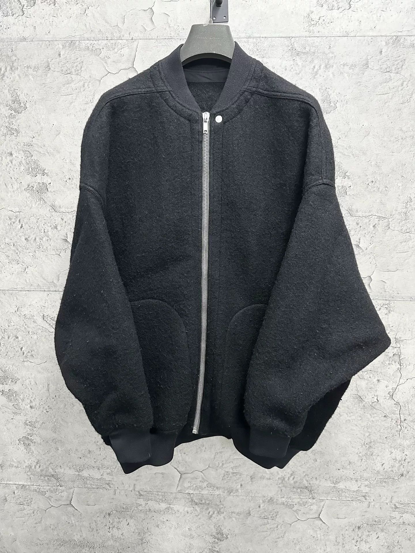 Rick Owens rick owens alpaca oversized flight jacket Size US L / EU 52-54 / 3 - 1 Thumbnail