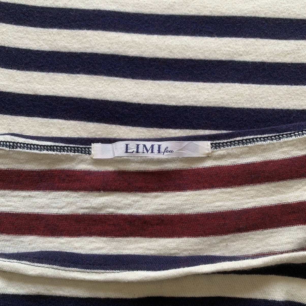 Limi Feu Limi Feu Stripes Off Shoulder Dress Size S / US 4 / IT 40 - 10 Thumbnail
