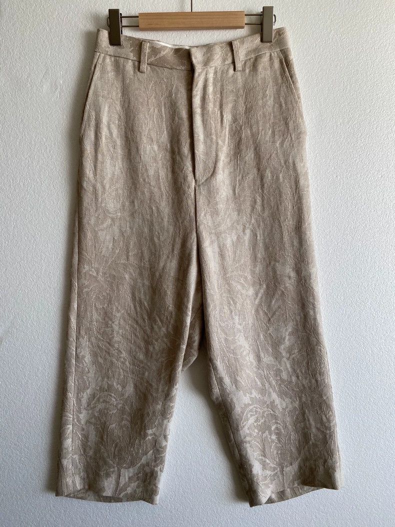 Junya Watanabe junya watanabe cream low-crotch long pants - dmc Size US 30 / EU 46 - 1 Thumbnail