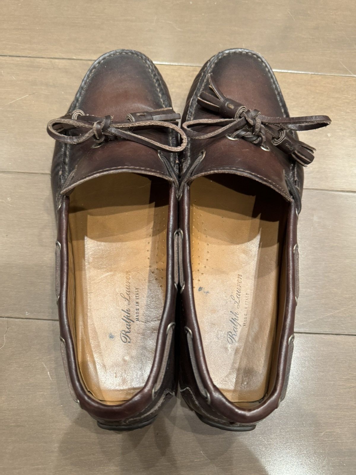 Ralph Lauren Purple Label Harold Tassel Driver Loafers Size US 10 / EU 43 - 2 Thumbnail