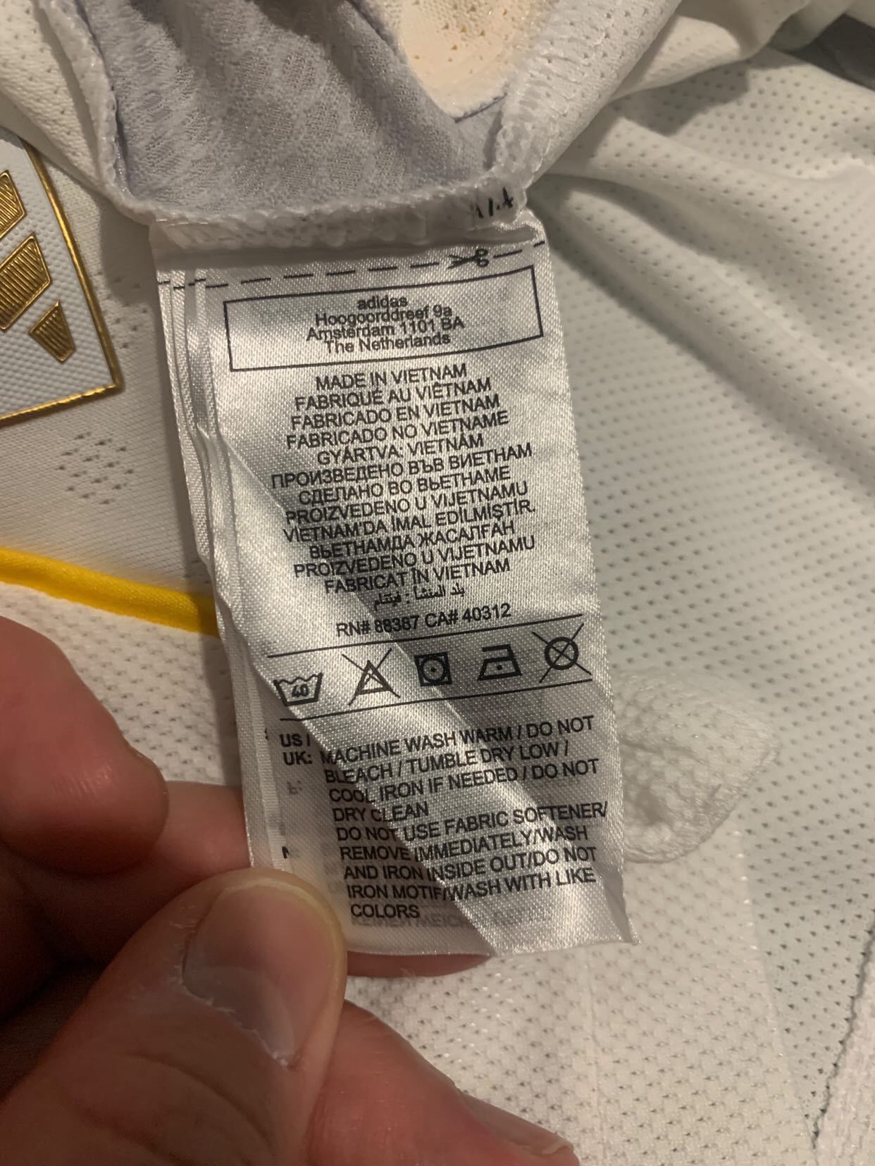 Adidas Long sleeve Adidas Real Madrid 25/26 Authentic Mbappe size M Size US M / EU 48-50 / 2 - 9 Thumbnail