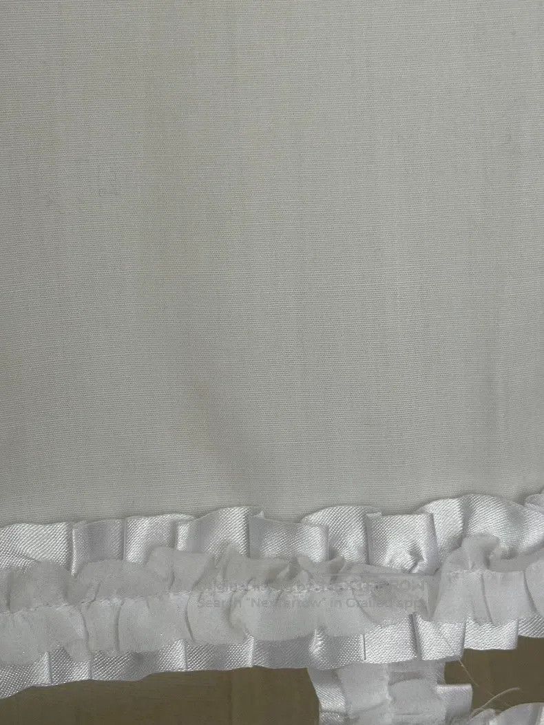 Comme des Garcons Comme Des Garcons White Cotton Lace Frill Off-shoulder Sho Size XS / US 0-2 / IT 36-38 - 5 Thumbnail