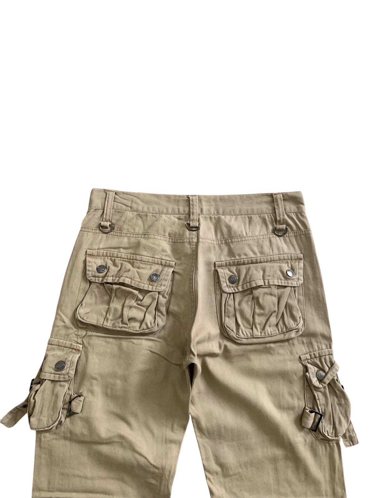 Japanese Brand Lowbox Japan Double Knee 3D Cargo Pants Size US 30 / EU 46 - 9 Thumbnail
