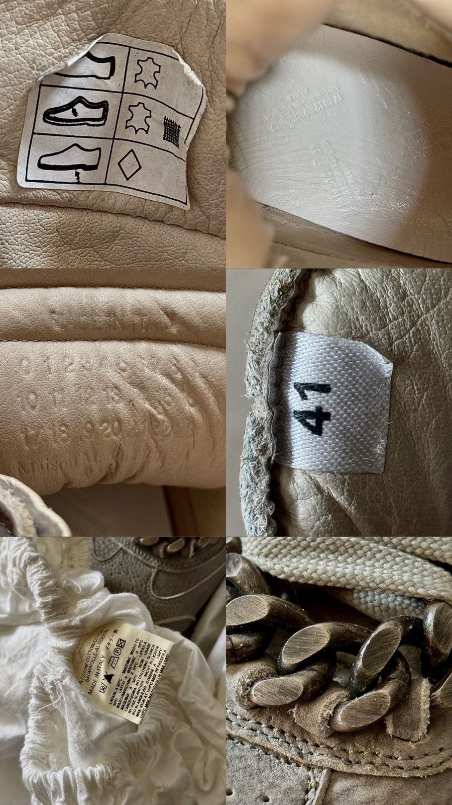 Maison Margiela Maison Margiela - FW11 - Bulldog Chain High Top Sneaker Size US 8 / EU 41 - 21 Thumbnail