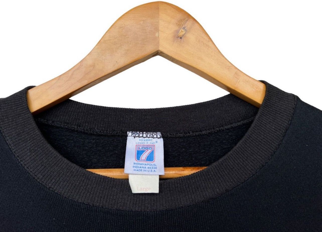 Vintage Vintage 90’s NFL Atlanta Falcons Back In Black Sweatshirt Size US L / EU 52-54 / 3 - 8 Thumbnail