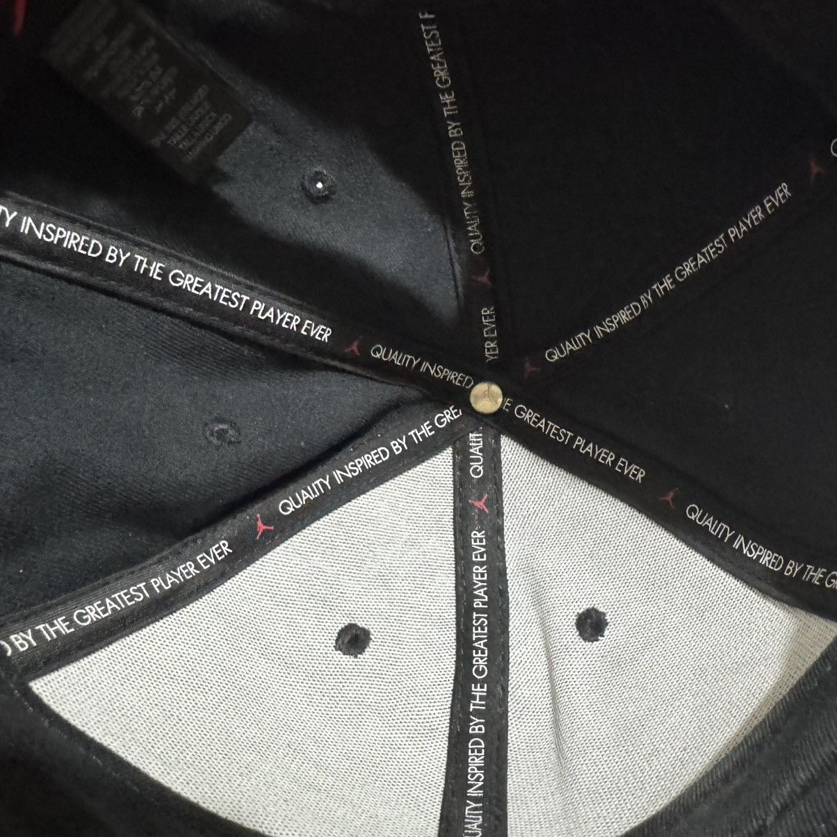 Jordan Brand Air Jordan Jumpman Snapback Hat Solid Black Adjustable Cap Size 40 - 8 Thumbnail