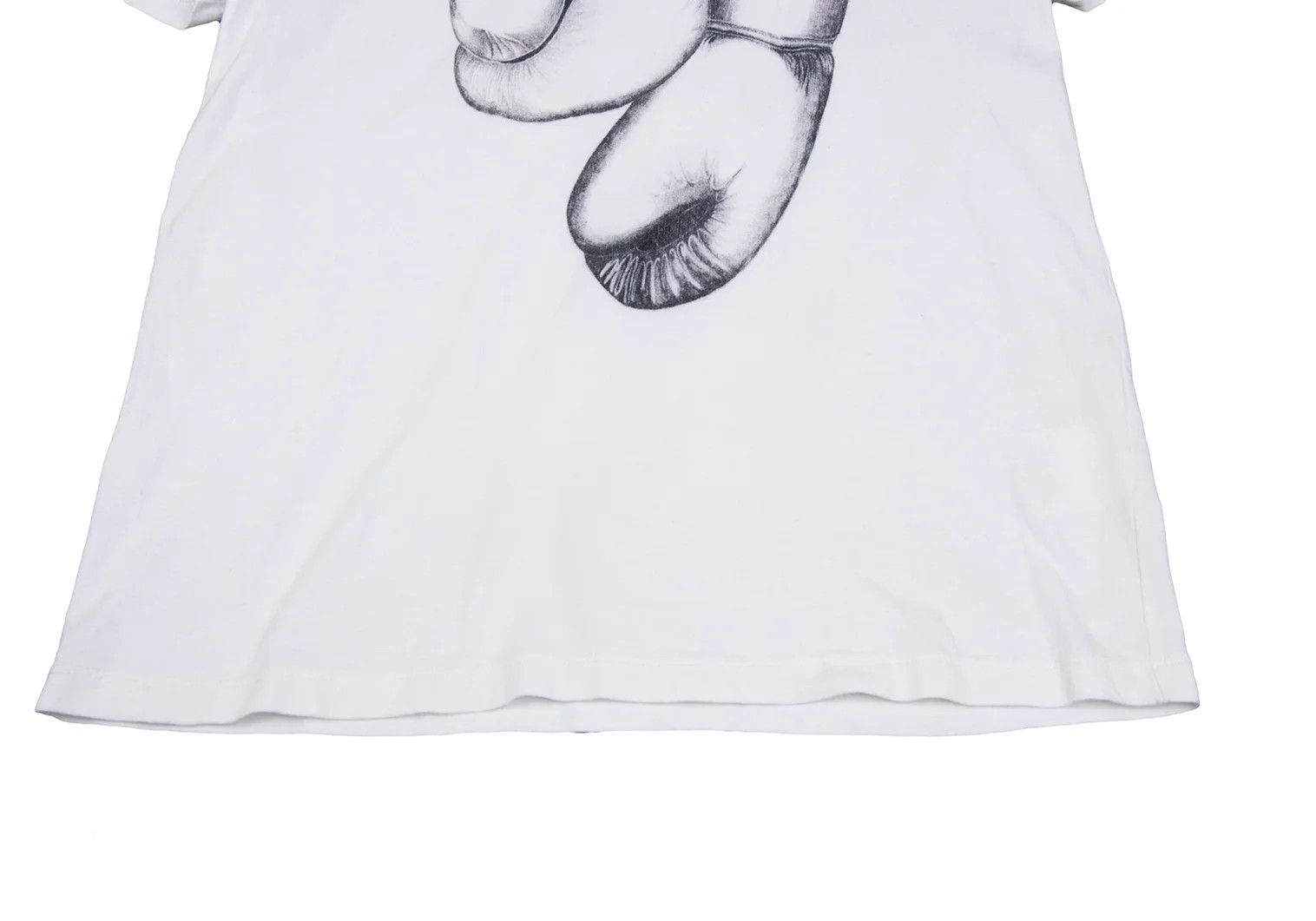 Maison Margiela Cotton Graphic Print T-Shirt in White Size 46 Size US S / EU 44-46 / 1 - 8 Thumbnail