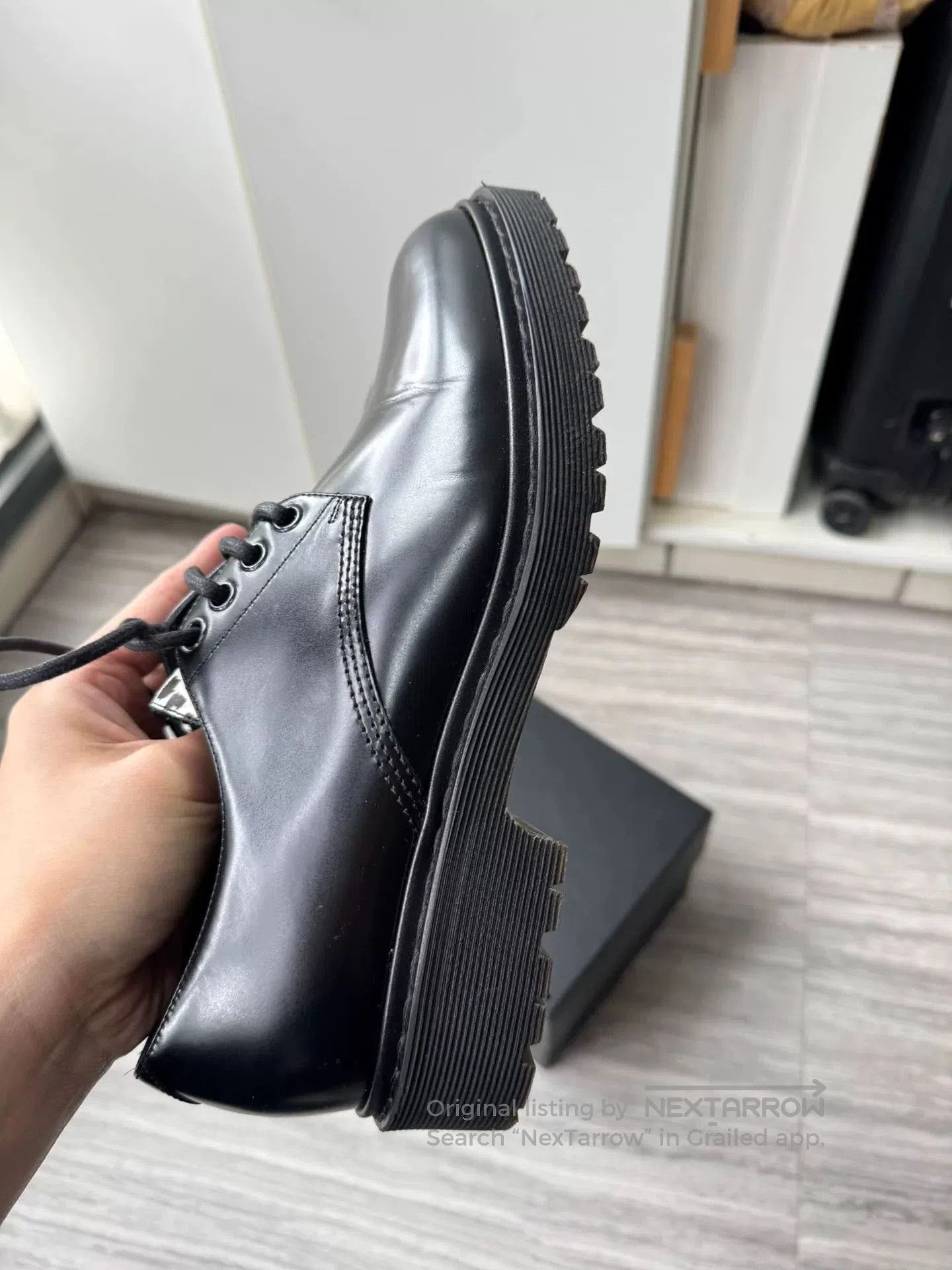 Saint Laurent Paris Saint Laurent Leopard Tongue Leather Shoes. Size US 7 / EU 40 - 5 Thumbnail