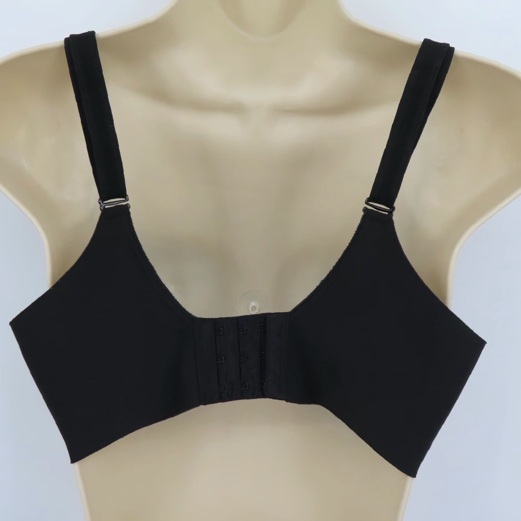 Vintage Maidenform Bra 36D DM0070 Dreamwire Back Smoothing Underwire Solid Black Women Size ONE SIZE - 6 Thumbnail