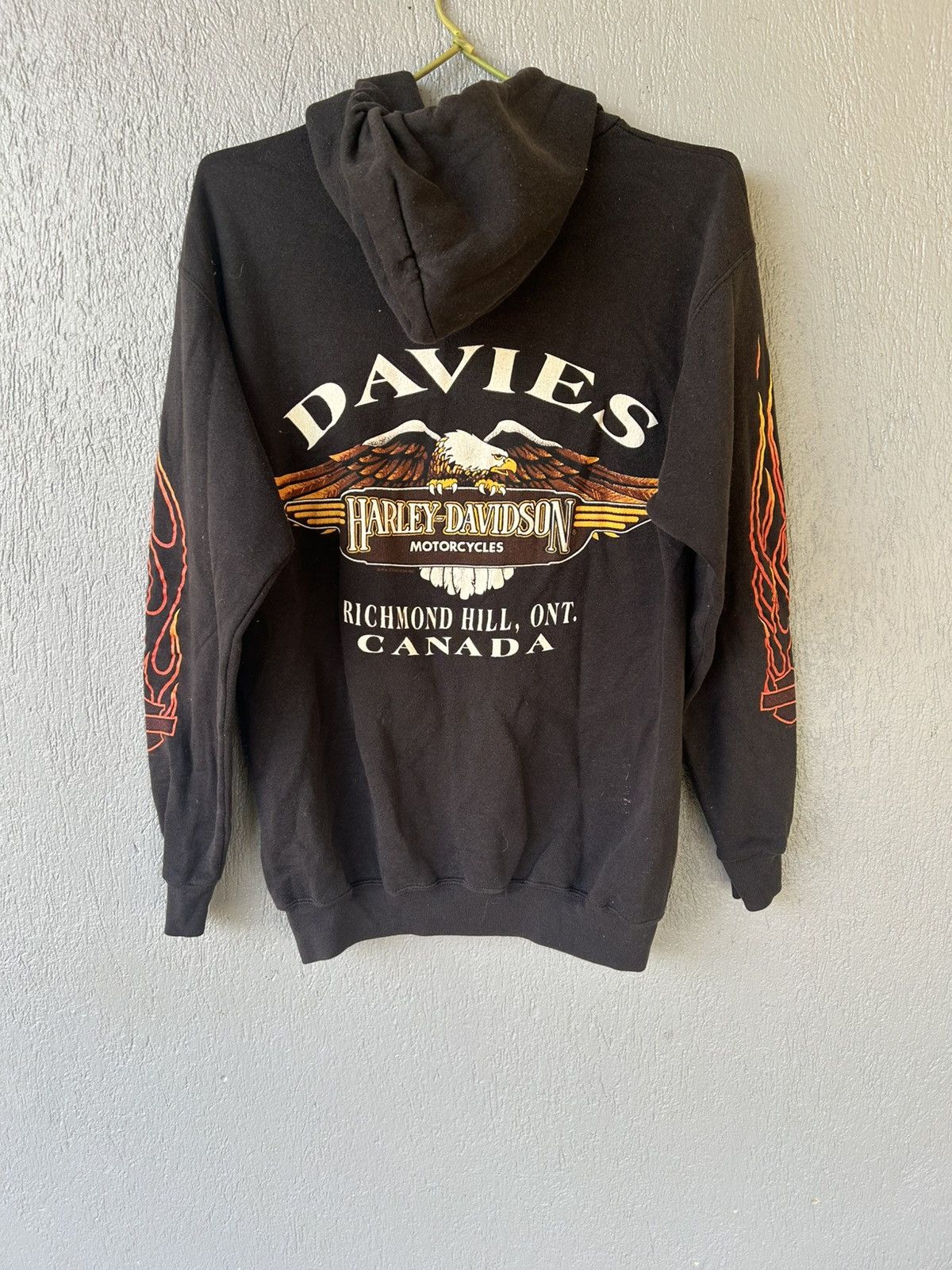 Harley Davidson Harley davidson full zip vintage hoodie Size US M / EU 48-50 / 2 - 2 Thumbnail