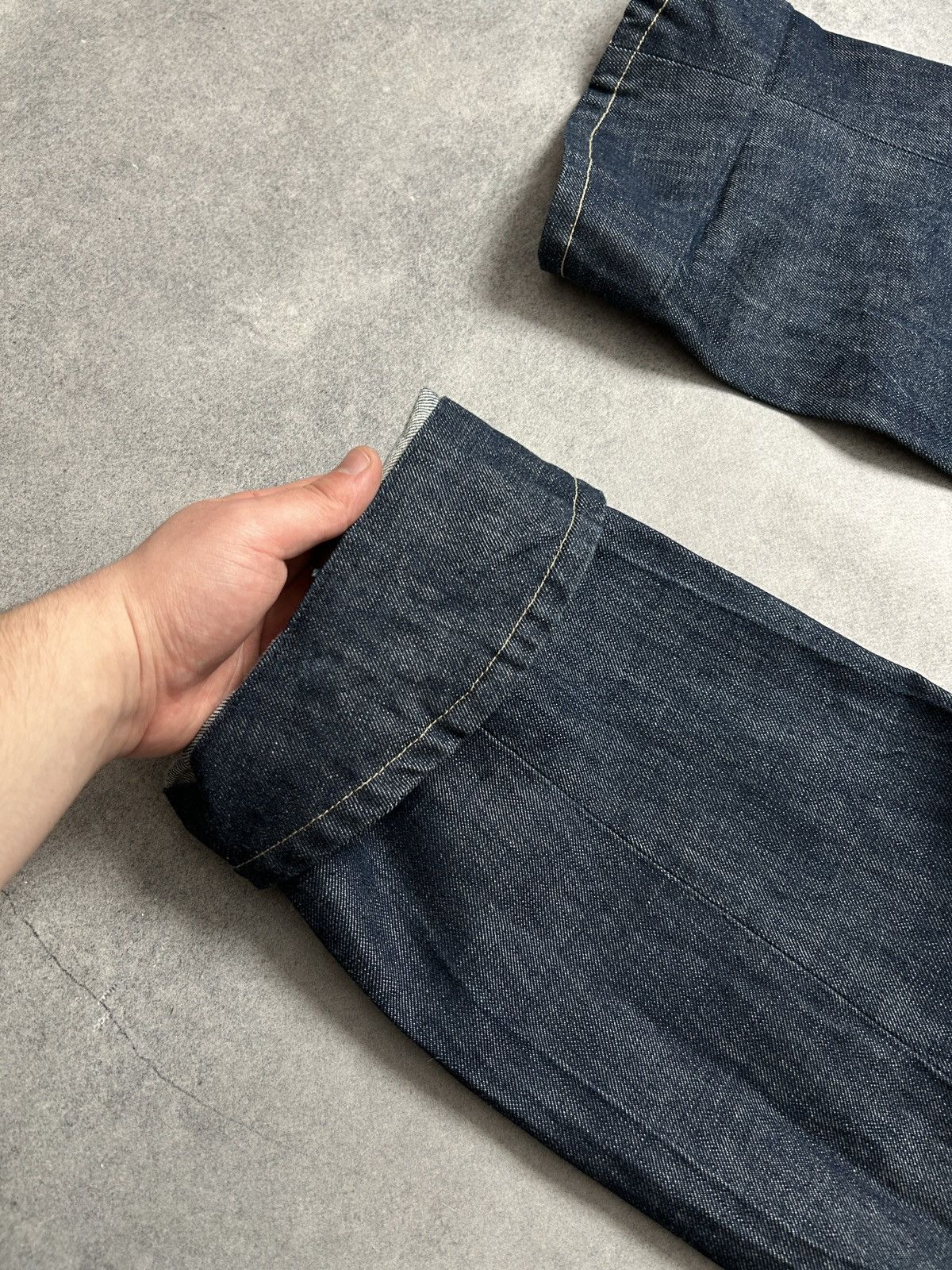 Levi's Levis engineered x hand made custom jeans mens blue Size US 34 / EU 50 - 7 Thumbnail