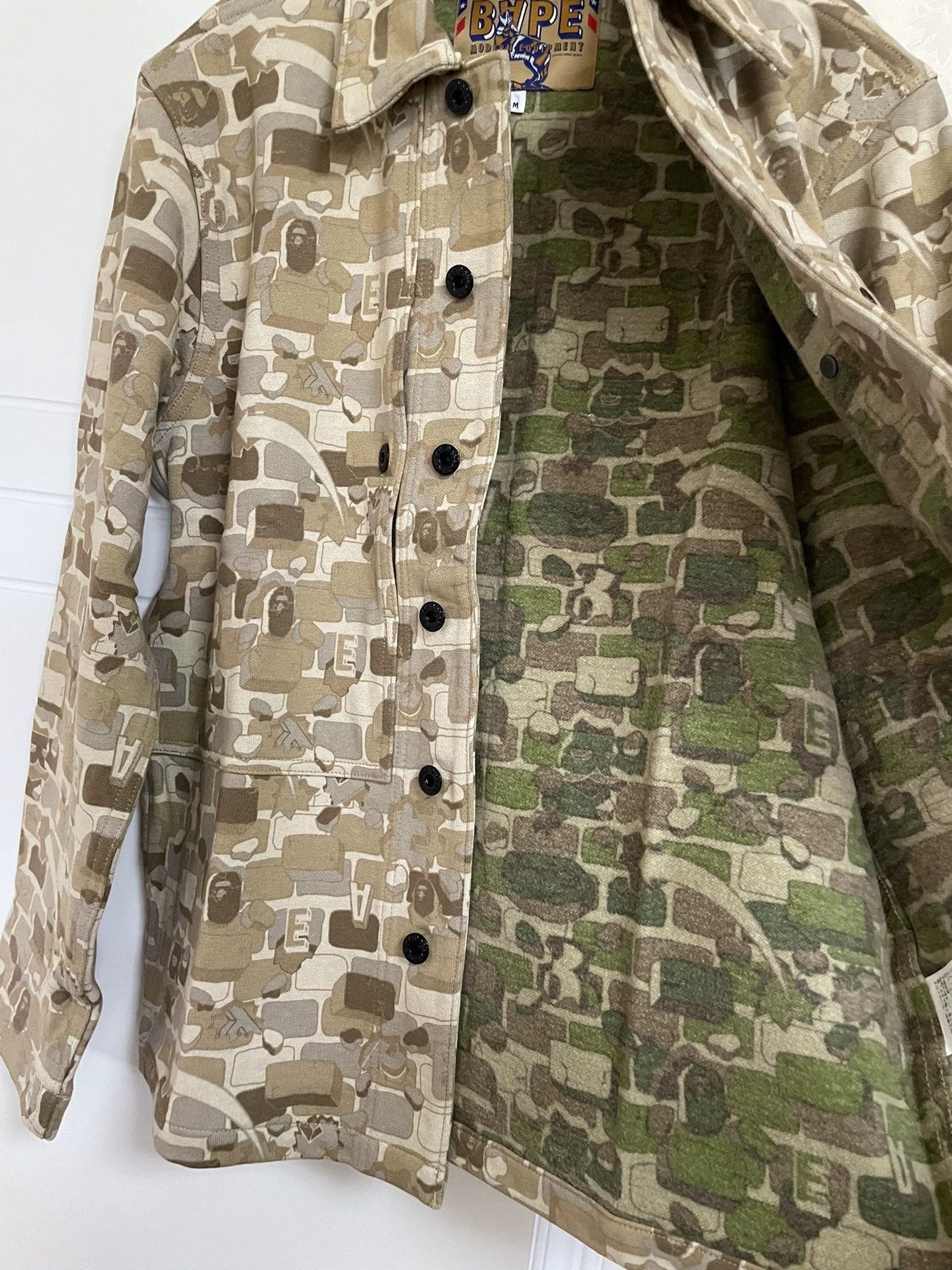 Bape BAPE Explosive Camo LS JKT M (New, Worn Once) NIGO Size US M / EU 48-50 / 2 - 7 Thumbnail