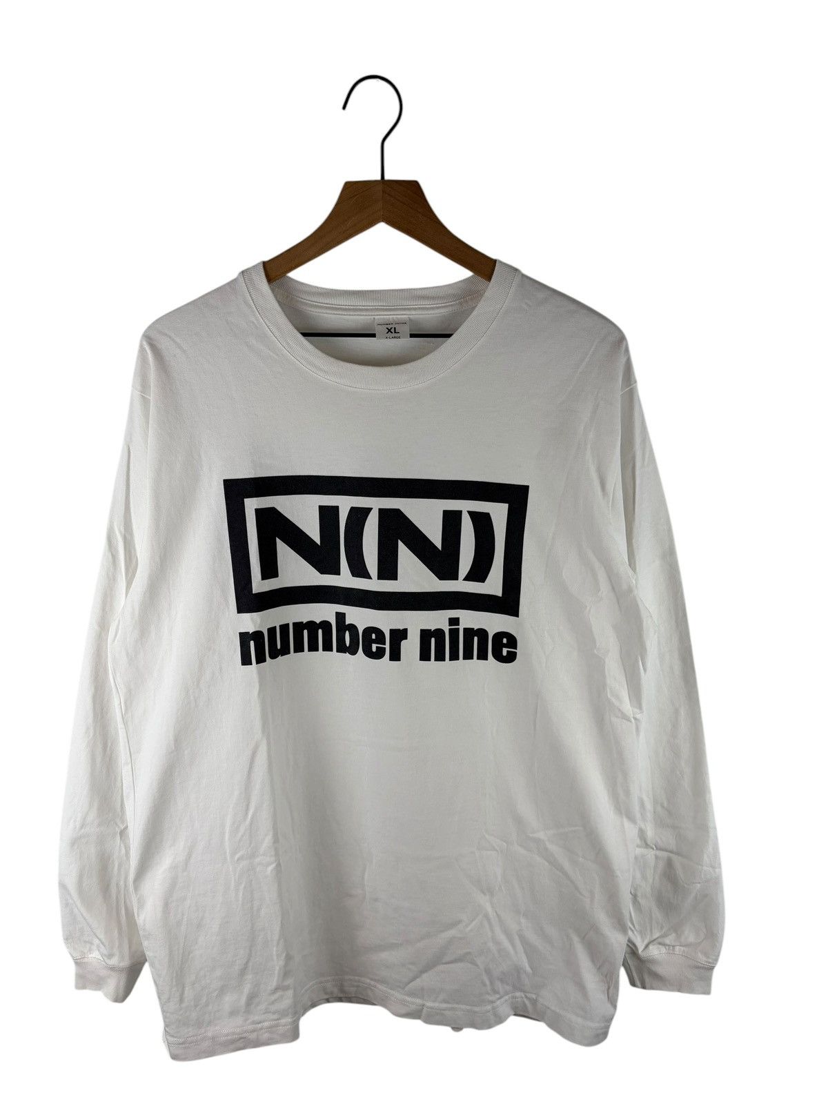 Number (N)ine Number Nine Logo Print L/S Tee Size US XL / EU 56 / 4 - 1 Thumbnail