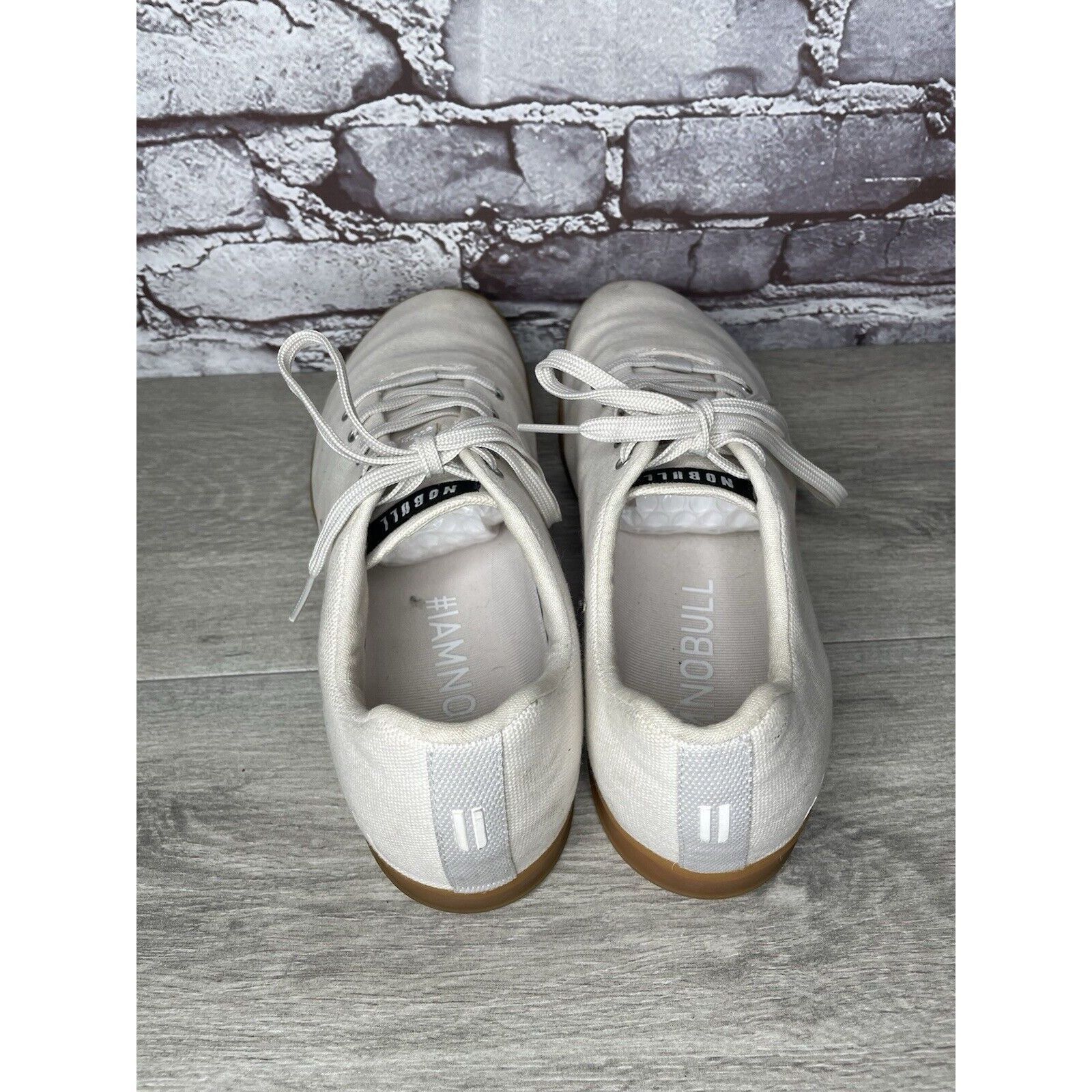 Other NoBull Ivory Canvas Trainer Training Lace Up Shoes Sneakers Size US 11 / EU 44 - 5 Thumbnail