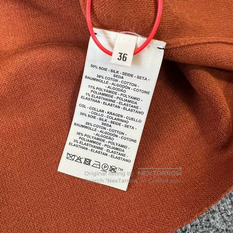 Hermes Hermes Pocket Short Sleeve Knit Top Size XS / US 0-2 / IT 36-38 - 6 Thumbnail