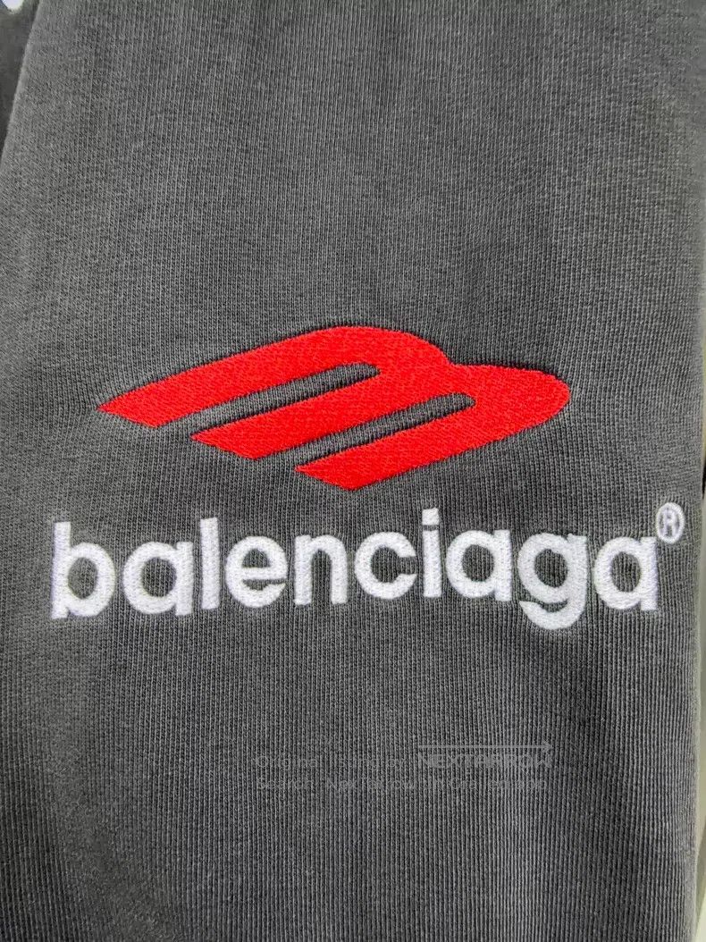 Balenciaga Balenciaga Racing 3B Embroidered Hooded Sweatshirt Jacket Size US M / EU 48-50 / 2 - 4 Thumbnail