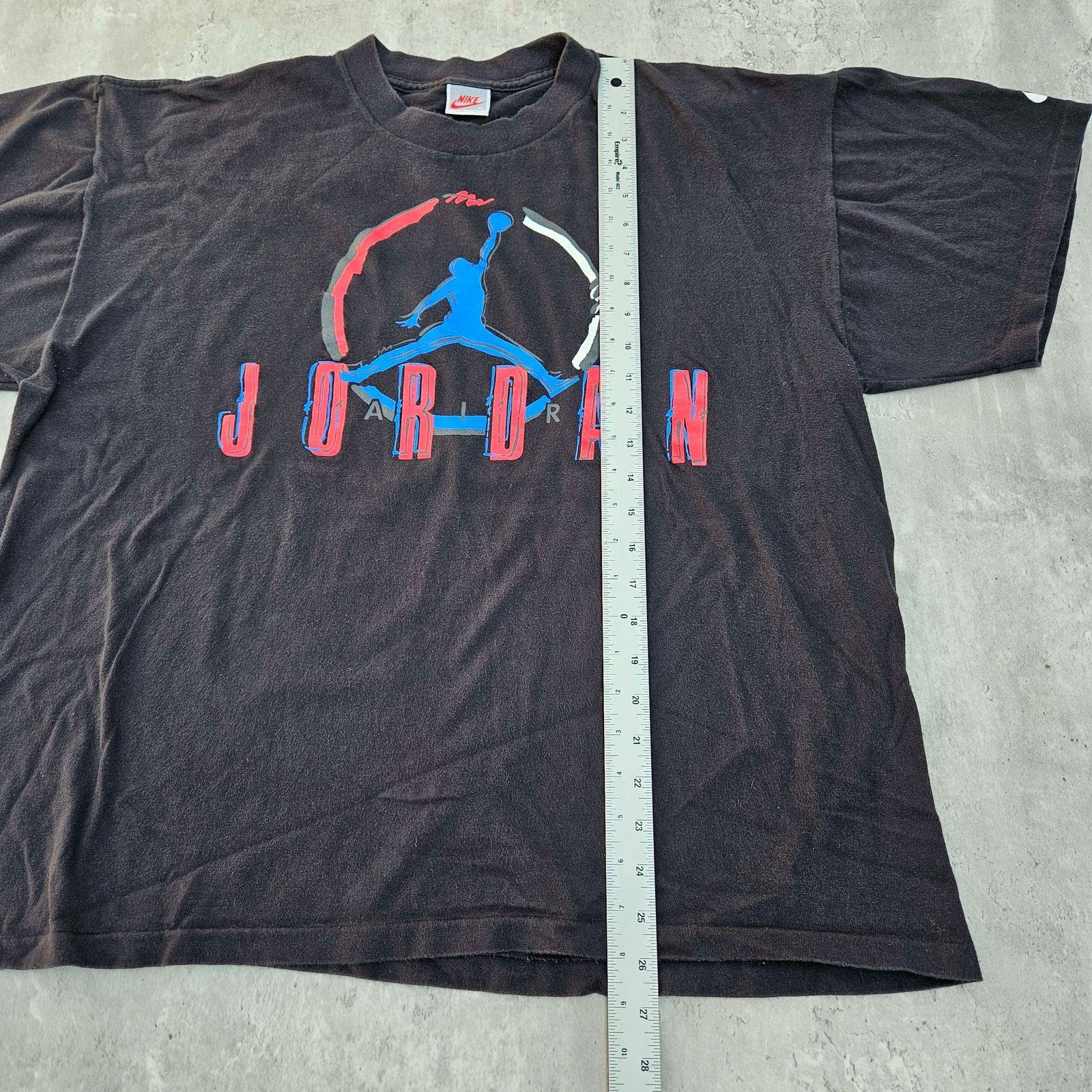 Nike Vintage 90s NIKE Air Jordan Iconic Logo T-shirt Size X-Large Size US XL / EU 56 / 4 - 7 Thumbnail