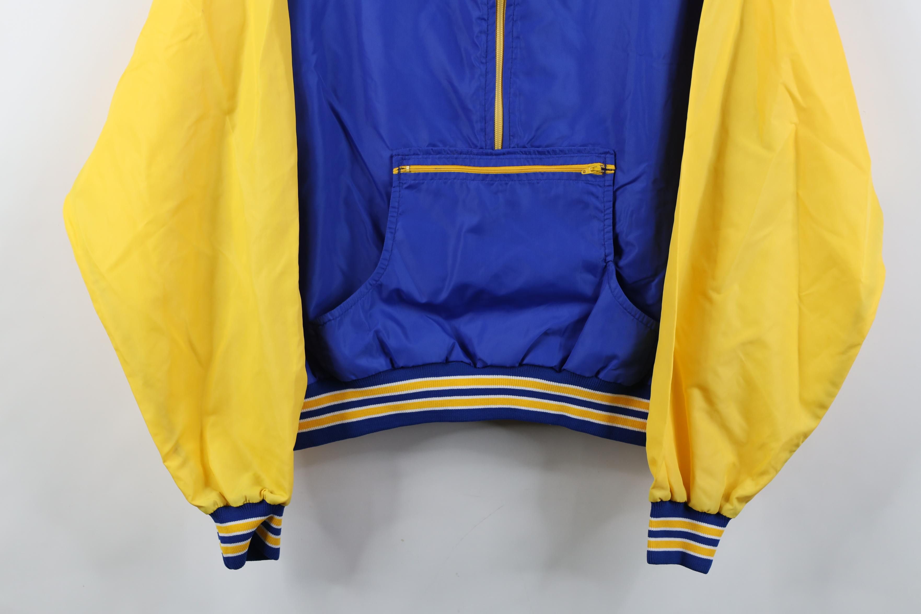 Vintage Vintage 70s Varsity Letterman Pullover Windbreaker Jacket Size US L / EU 52-54 / 3 - 3 Thumbnail