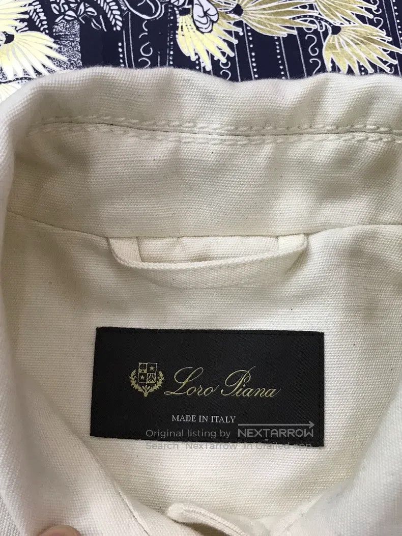 Loro Piana LORO PIANA White Tie Coat Jacket Size XS / US 0-2 / IT 36-38 - 3 Thumbnail