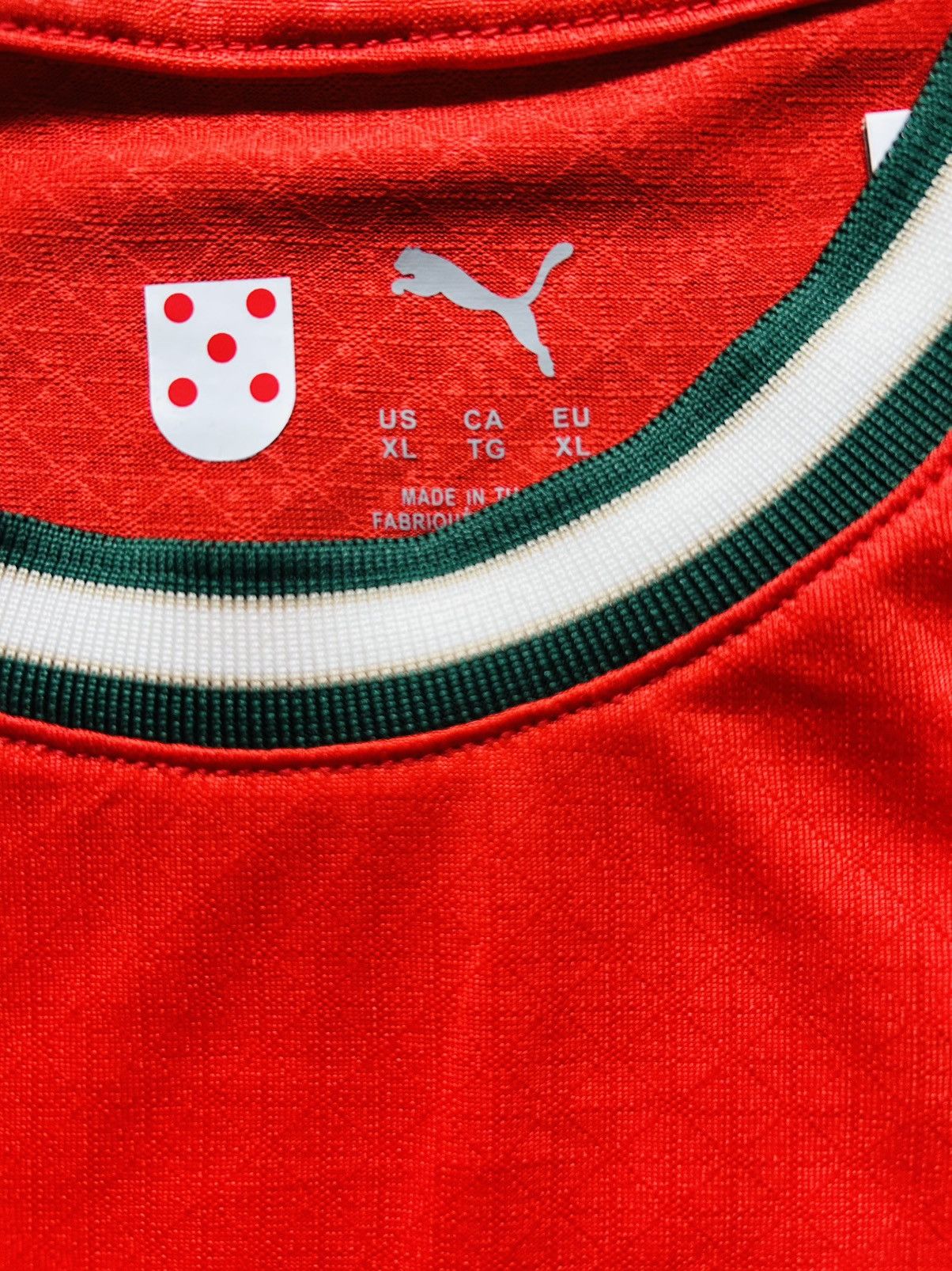 Puma Portugal Jersey 2025 Size US XL / EU 56 / 4 - 5 Thumbnail