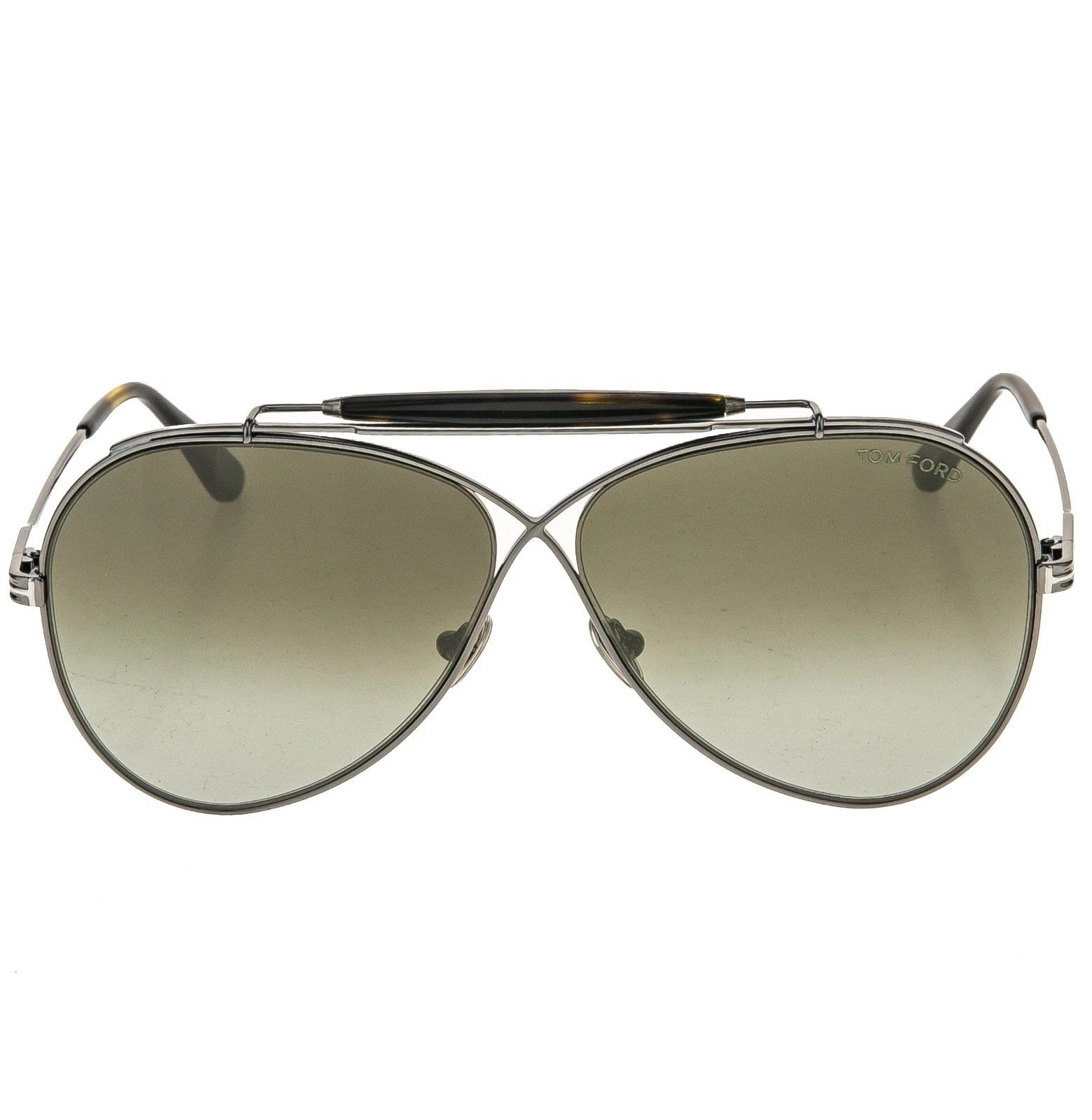 Tom Ford TOM FORD HOLDEN TF818 08G Gray Aviator Sunglasses 818 FT0818 Size ONE SIZE - 8 Thumbnail