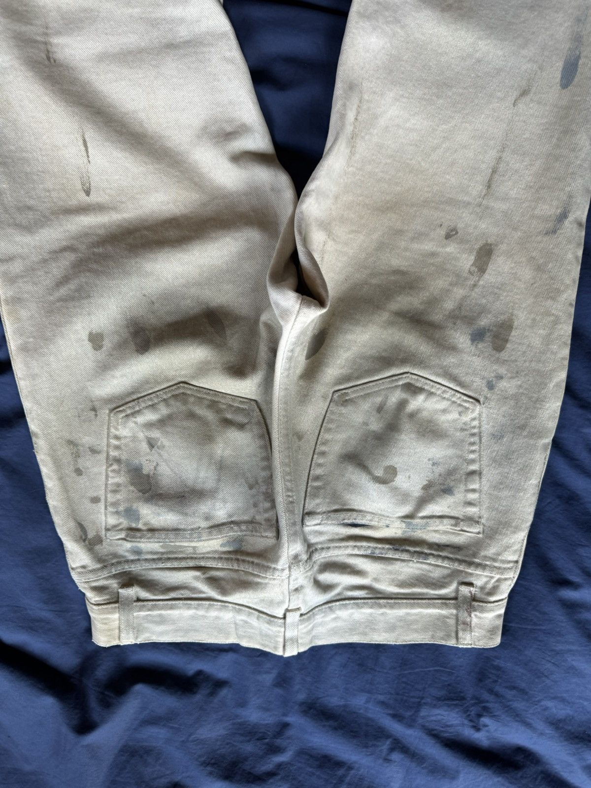 Helmut Lang Helmut Lang SS03 painter dirty wash denim Size US 29 - 5 Thumbnail