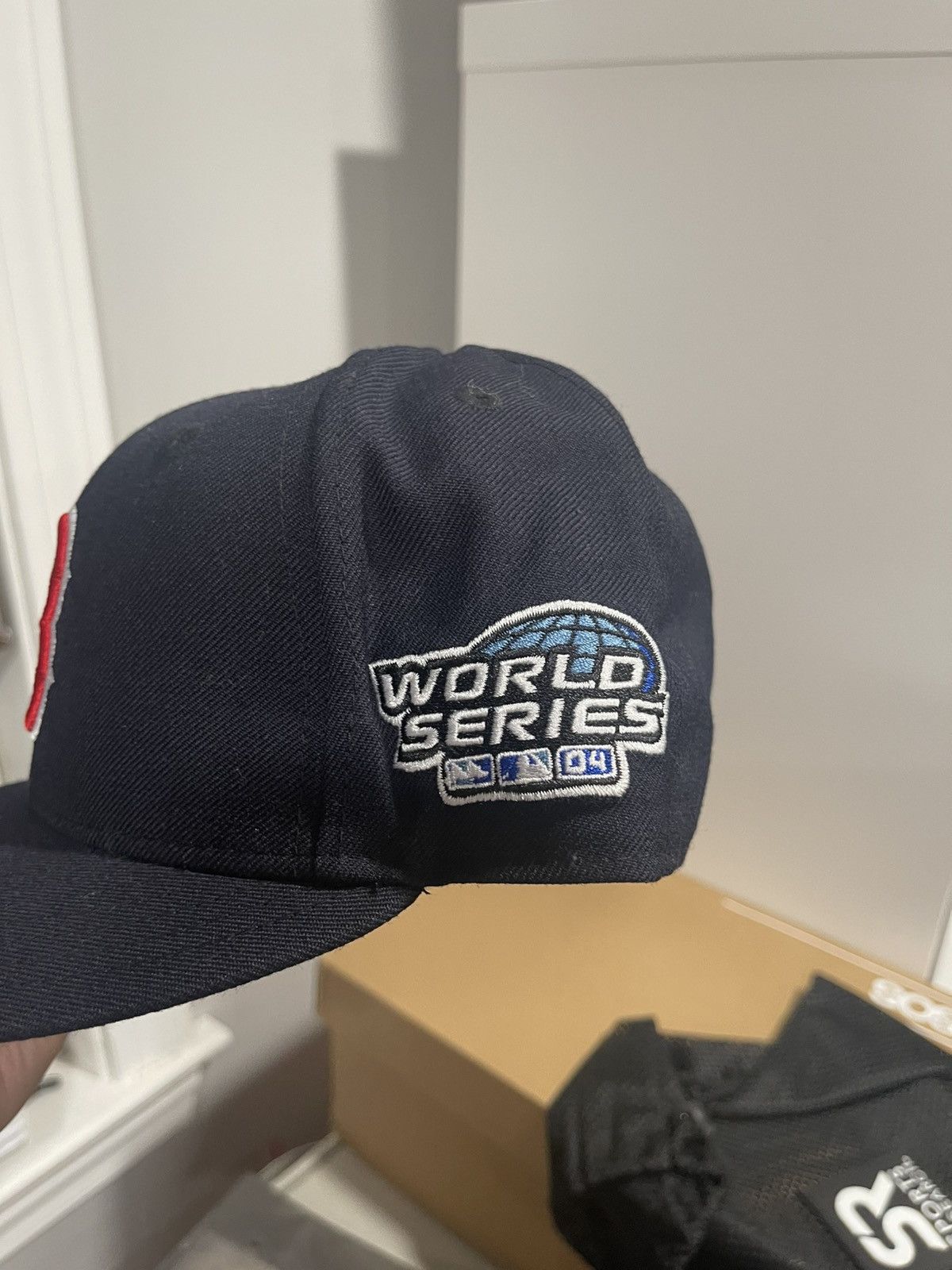 New Era New Era Boston Red Sox Fitted Size 7 1/8 Size ONE SIZE - 2 Thumbnail