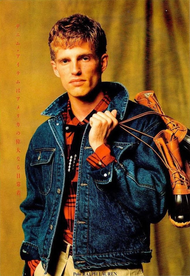 RRL Ralph Lauren 90s RRL Ralph Lauren Double Pocket Denim Jacket (E96) Size US S / EU 44-46 / 1 - 11 Thumbnail